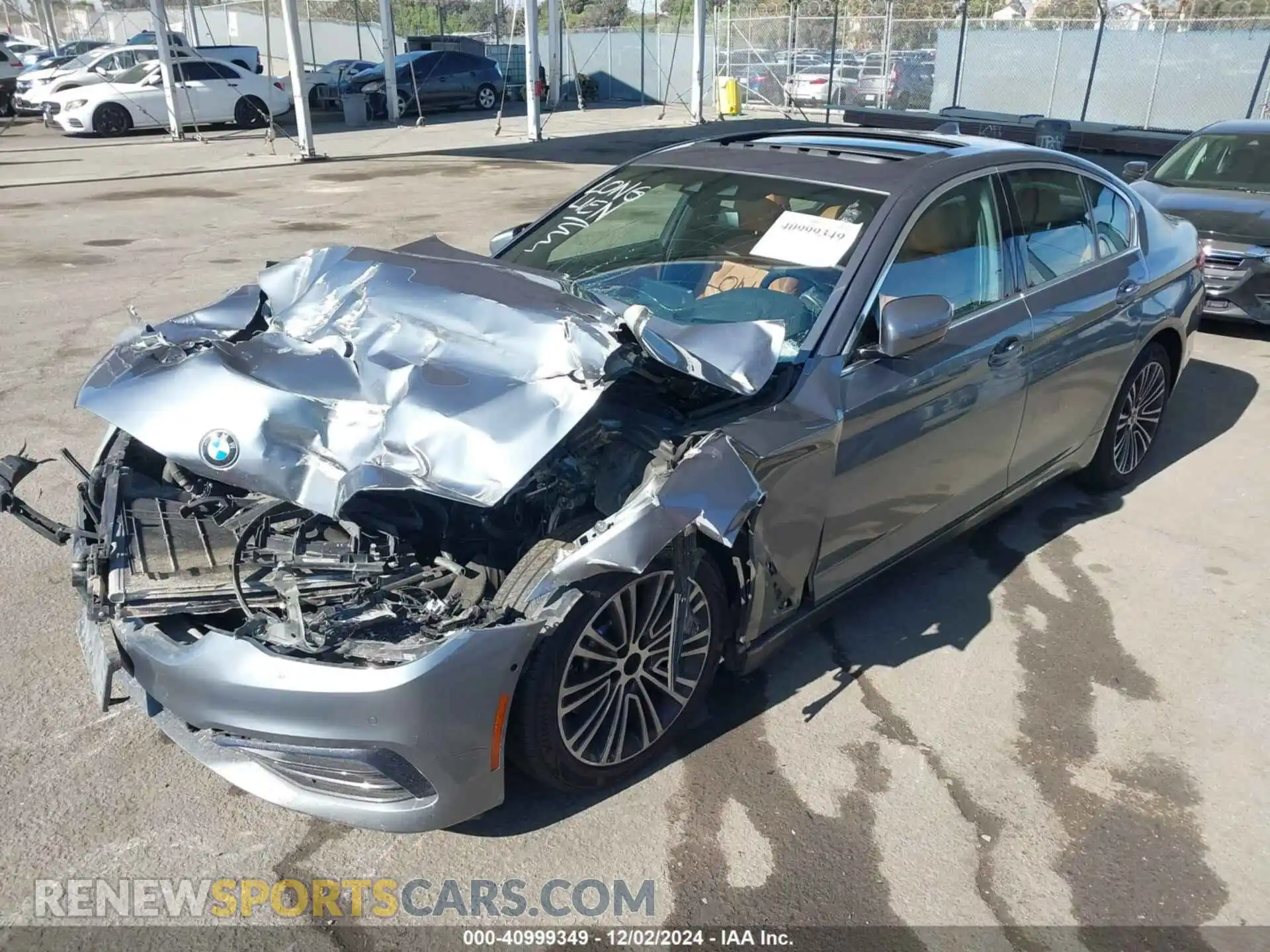 2 Photograph of a damaged car WBAJR3C09LWW68689 BMW 530I 2020
