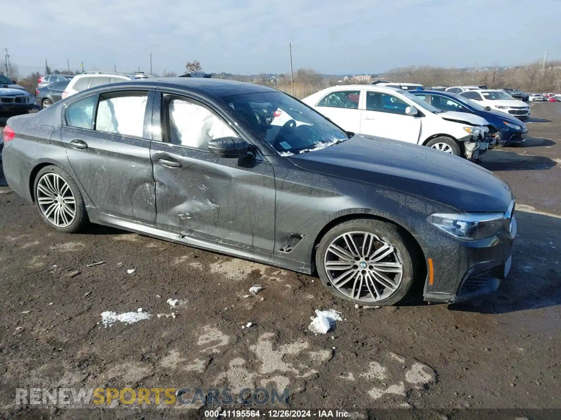 1 Photograph of a damaged car WBAJR7C01LCE03809 BMW 530I 2020