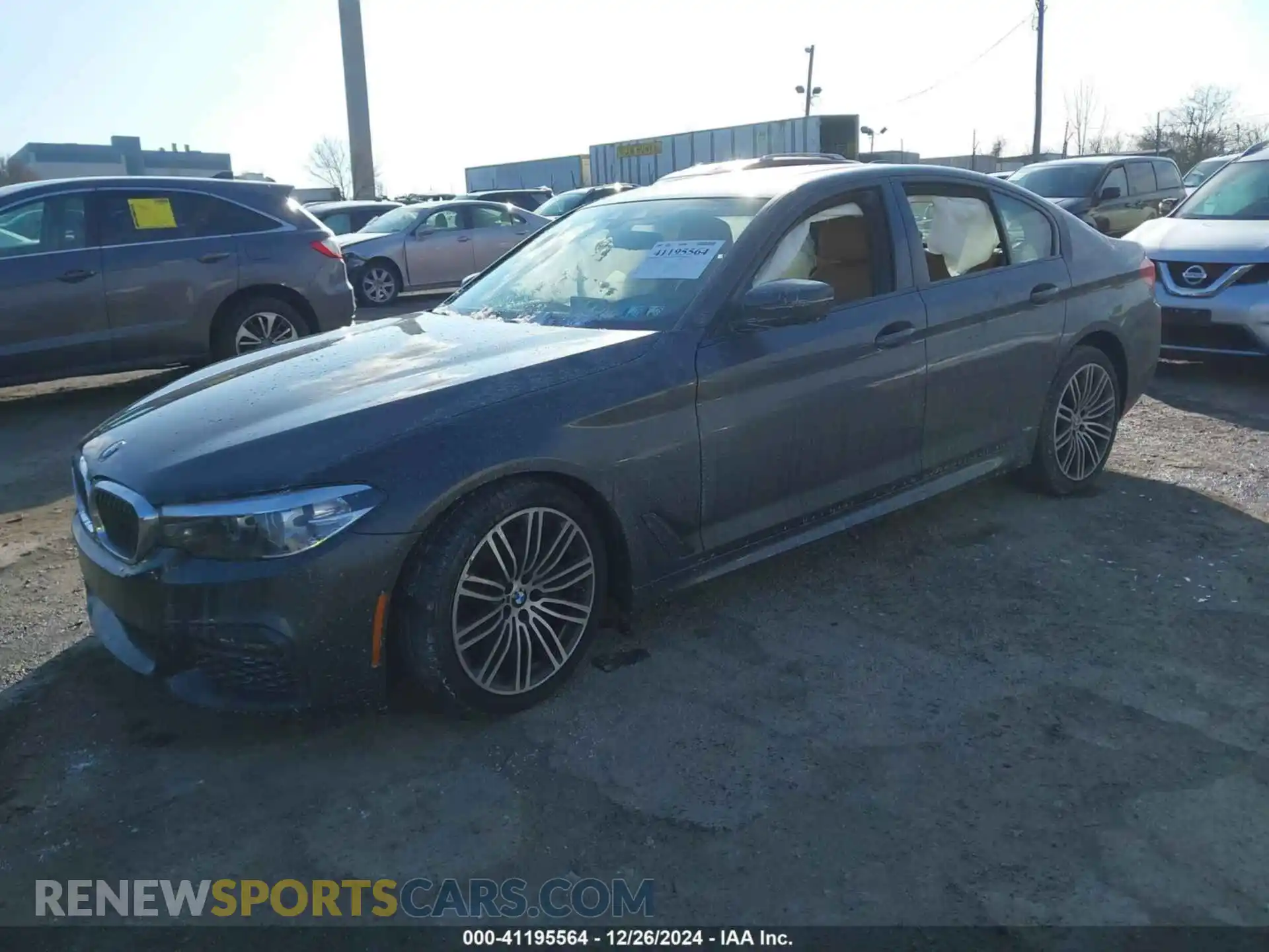 2 Photograph of a damaged car WBAJR7C01LCE03809 BMW 530I 2020