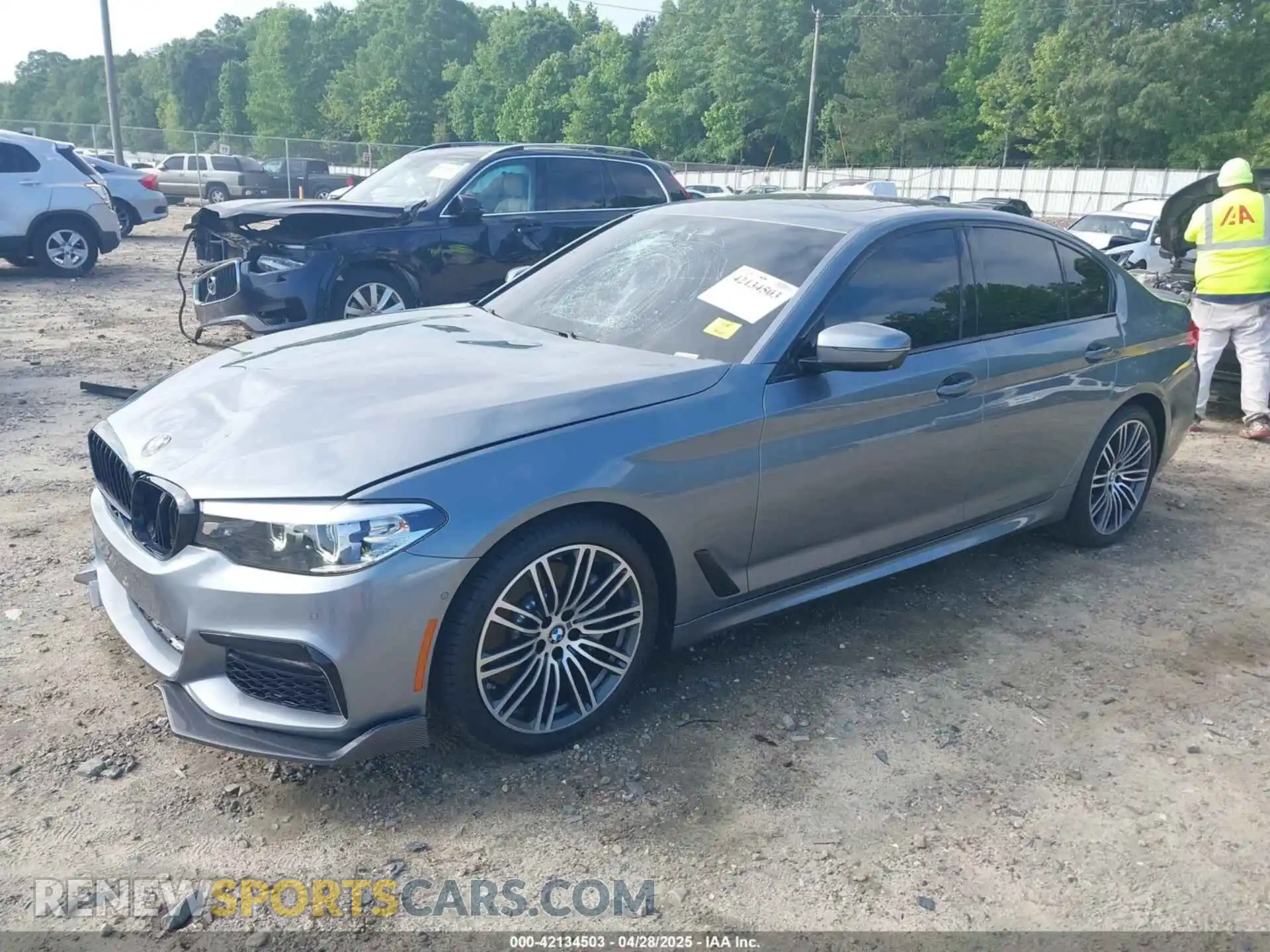 2 Photograph of a damaged car WBAJR7C0XLCD55694 BMW 530I 2020