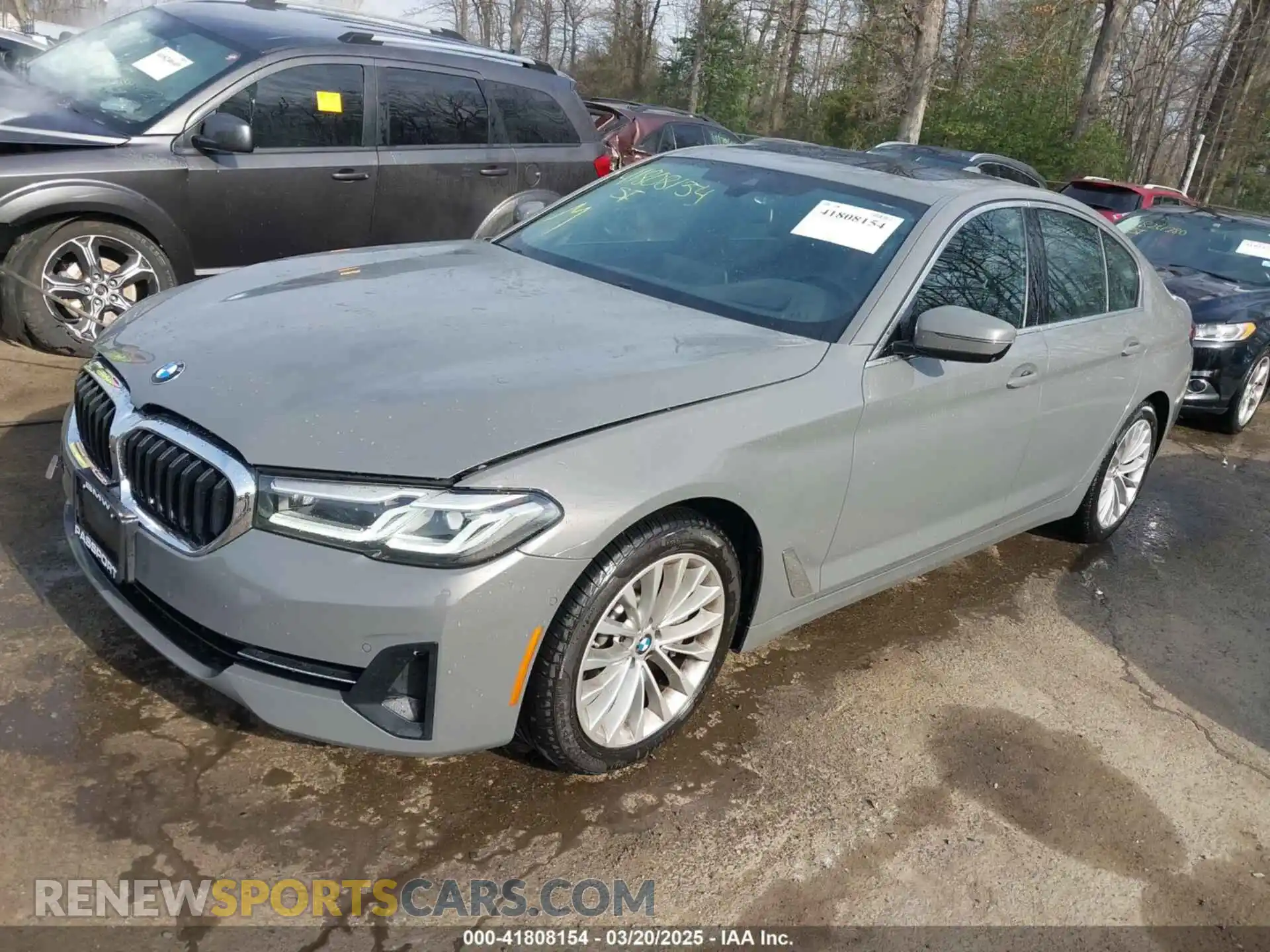 2 Photograph of a damaged car WBA13BJ01MWW91111 BMW 530I 2021