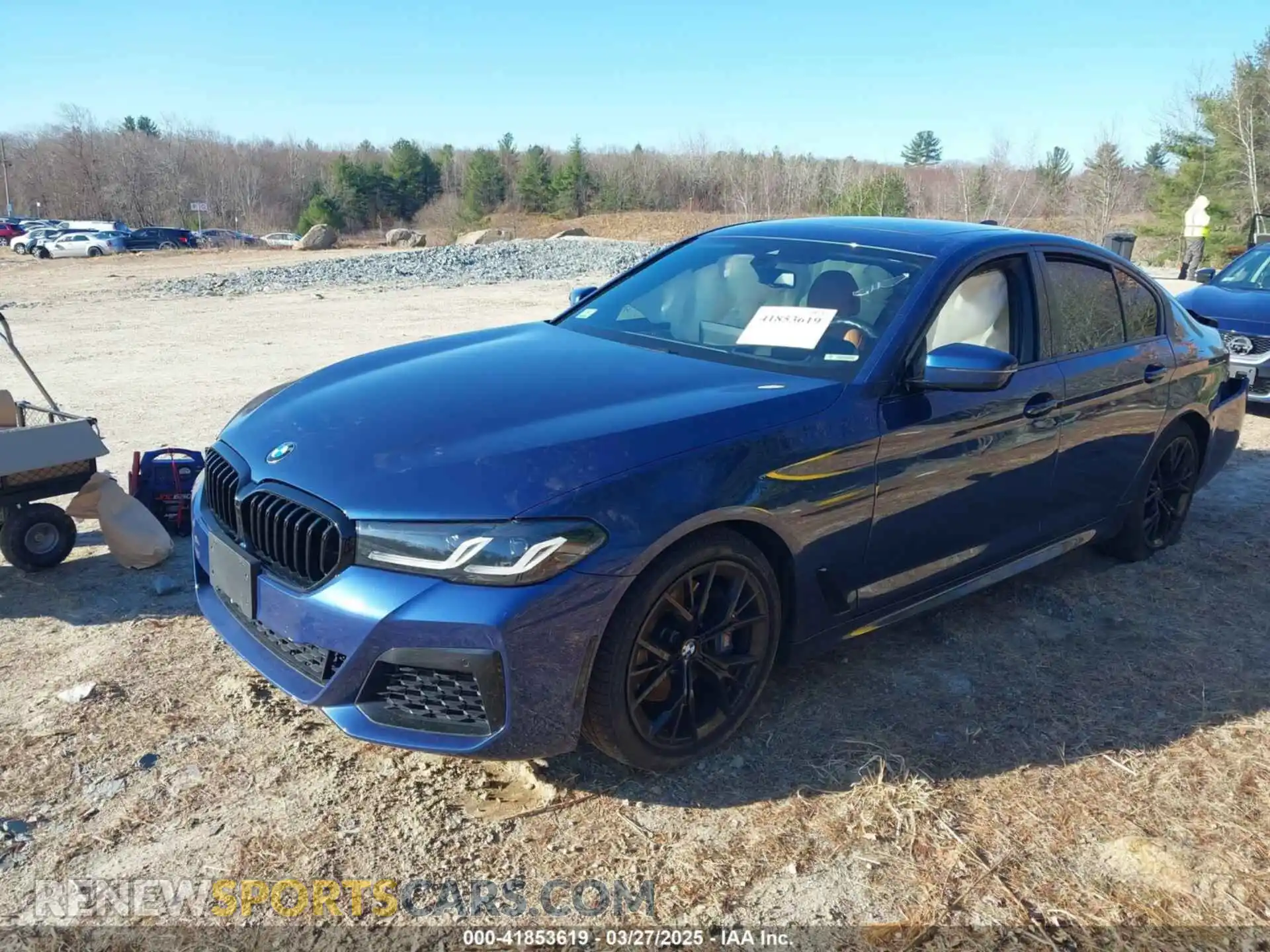 2 Photograph of a damaged car WBA13BJ02MWW98133 BMW 530I 2021