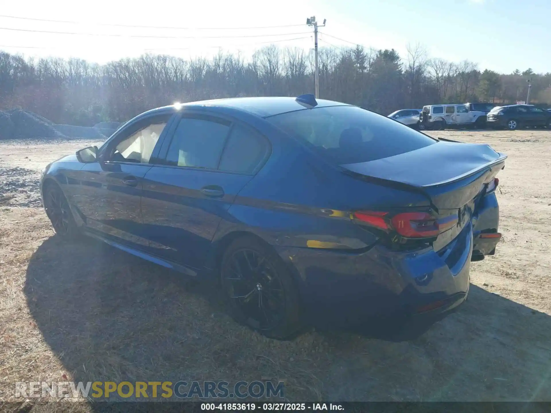 3 Photograph of a damaged car WBA13BJ02MWW98133 BMW 530I 2021