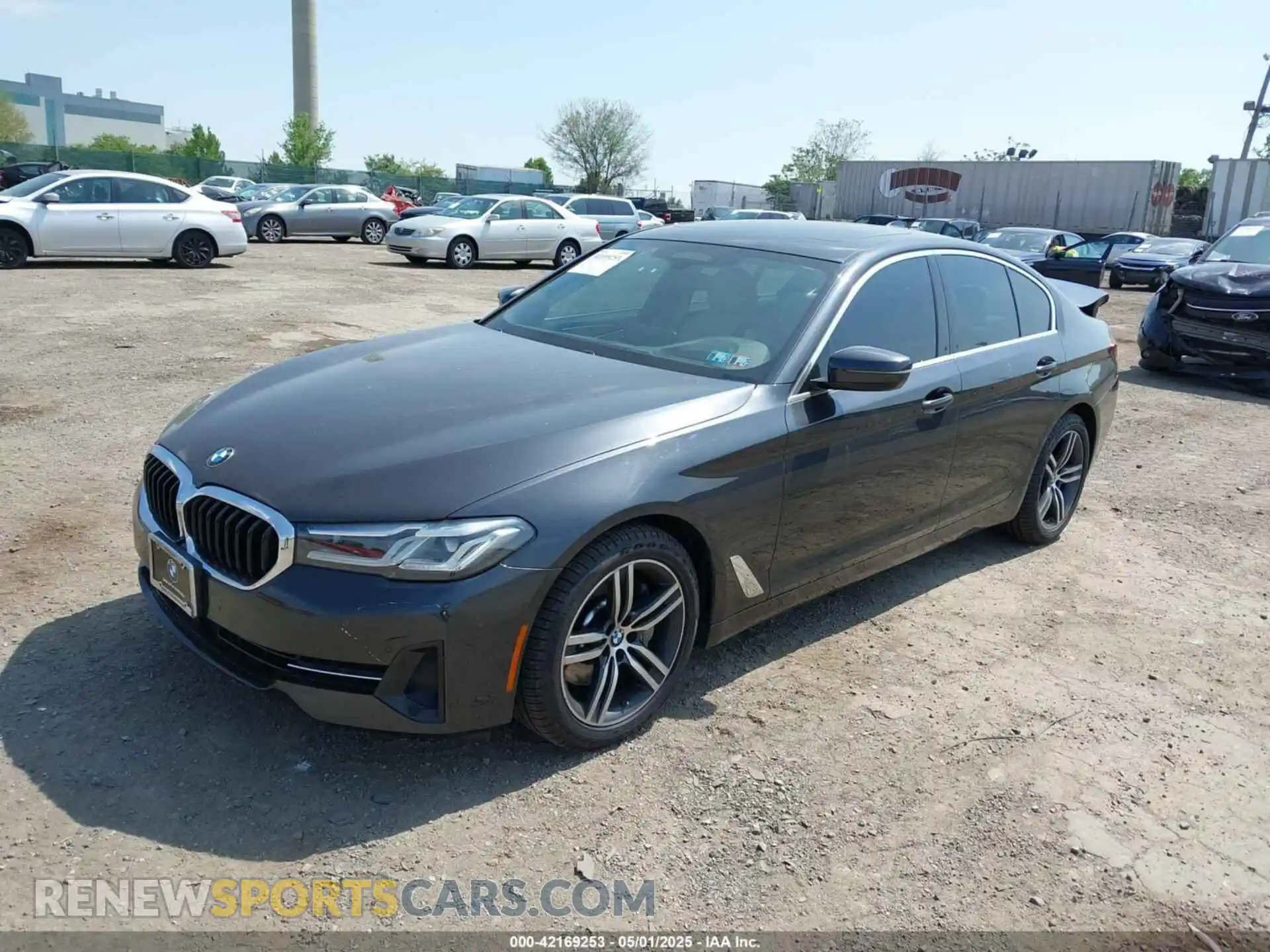 2 Photograph of a damaged car WBA13BJ04MCF43555 BMW 530I 2021