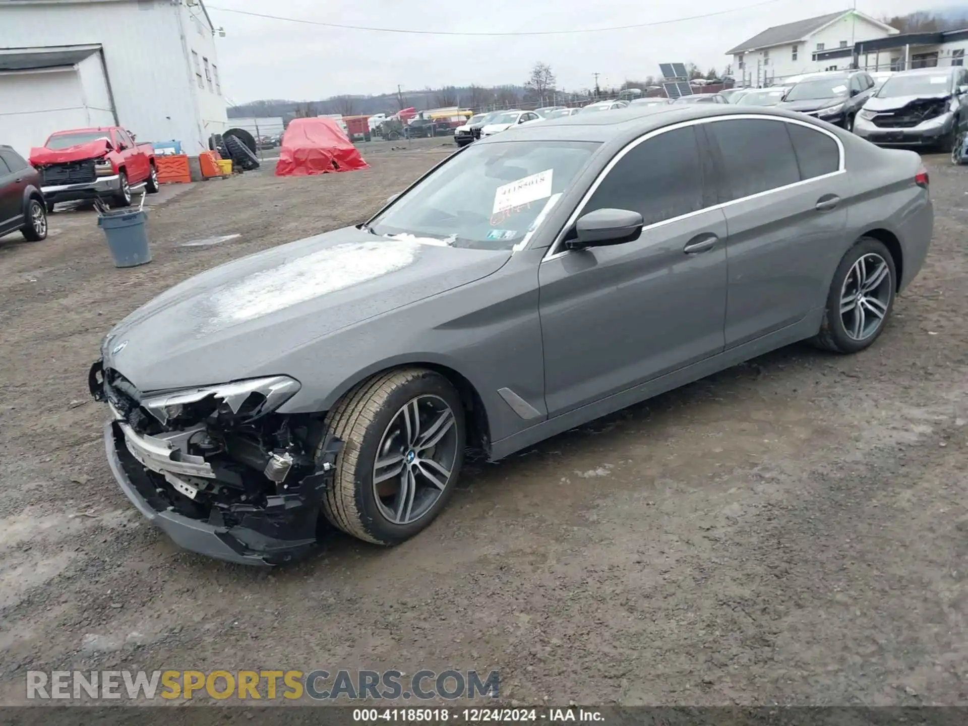 2 Photograph of a damaged car WBA13BJ07MWX06971 BMW 530I 2021