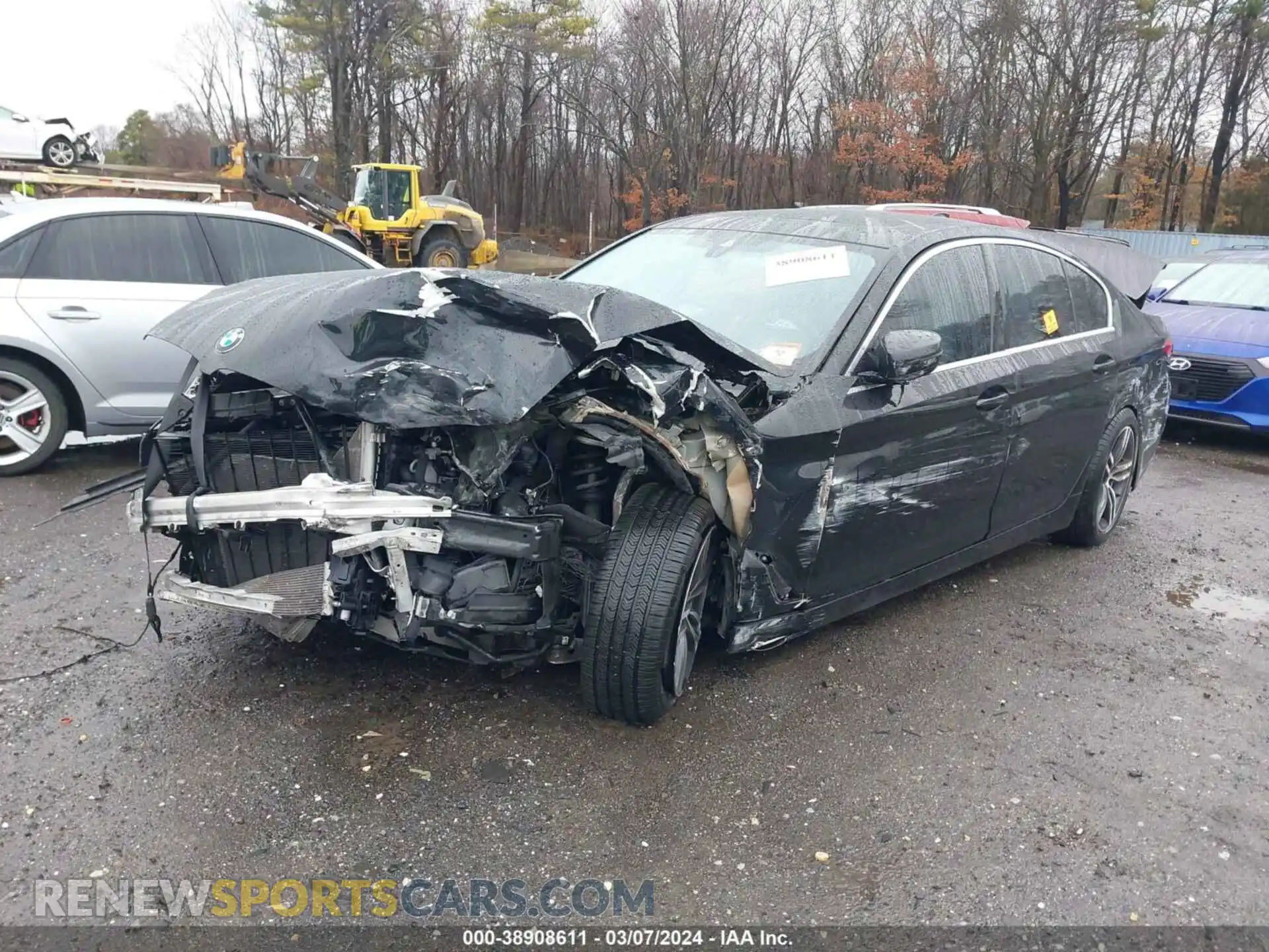 2 Photograph of a damaged car WBA13BJ09MWX18667 BMW 530I 2021