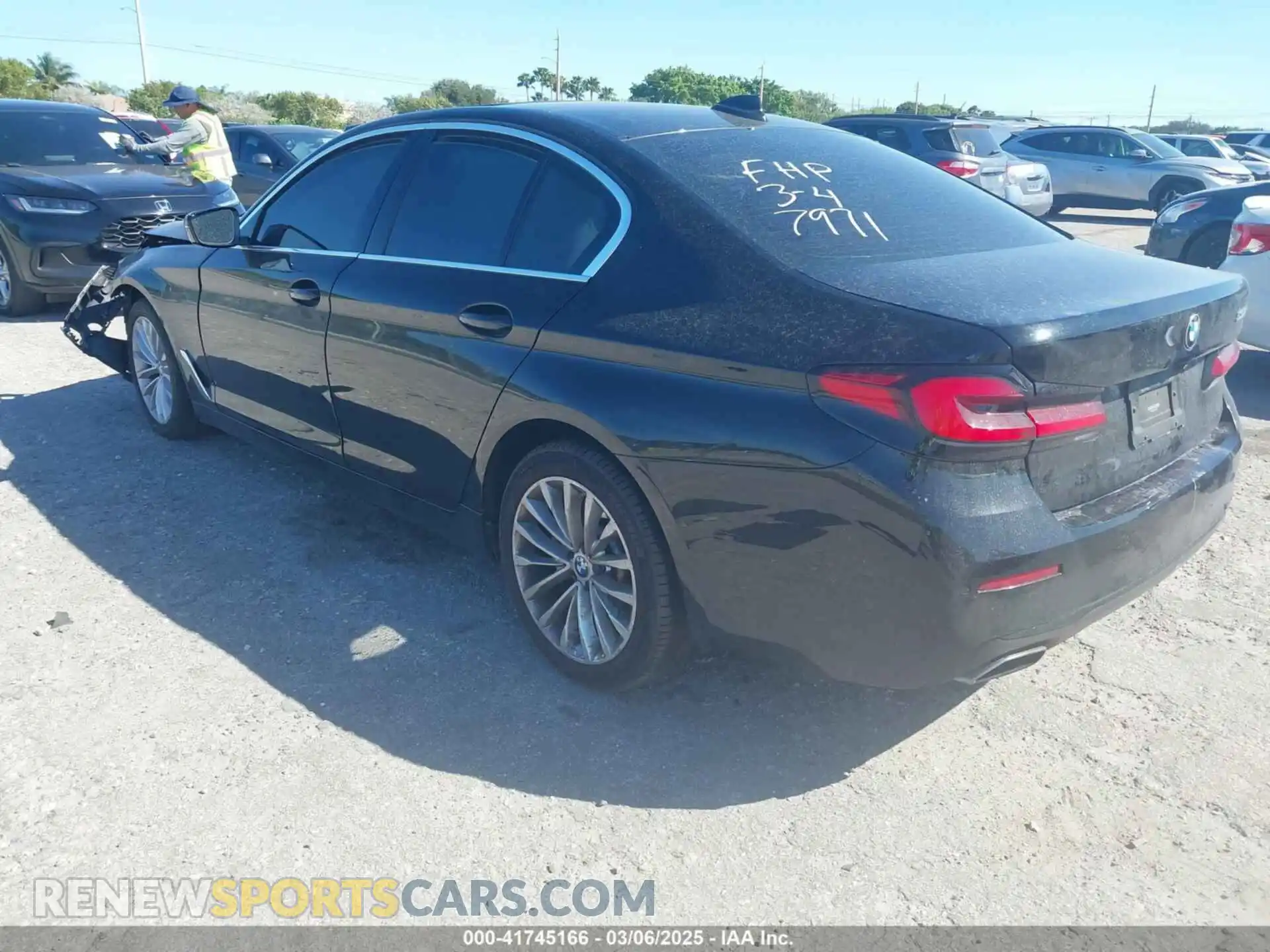 3 Photograph of a damaged car WBA53BH02MCF77971 BMW 530I 2021