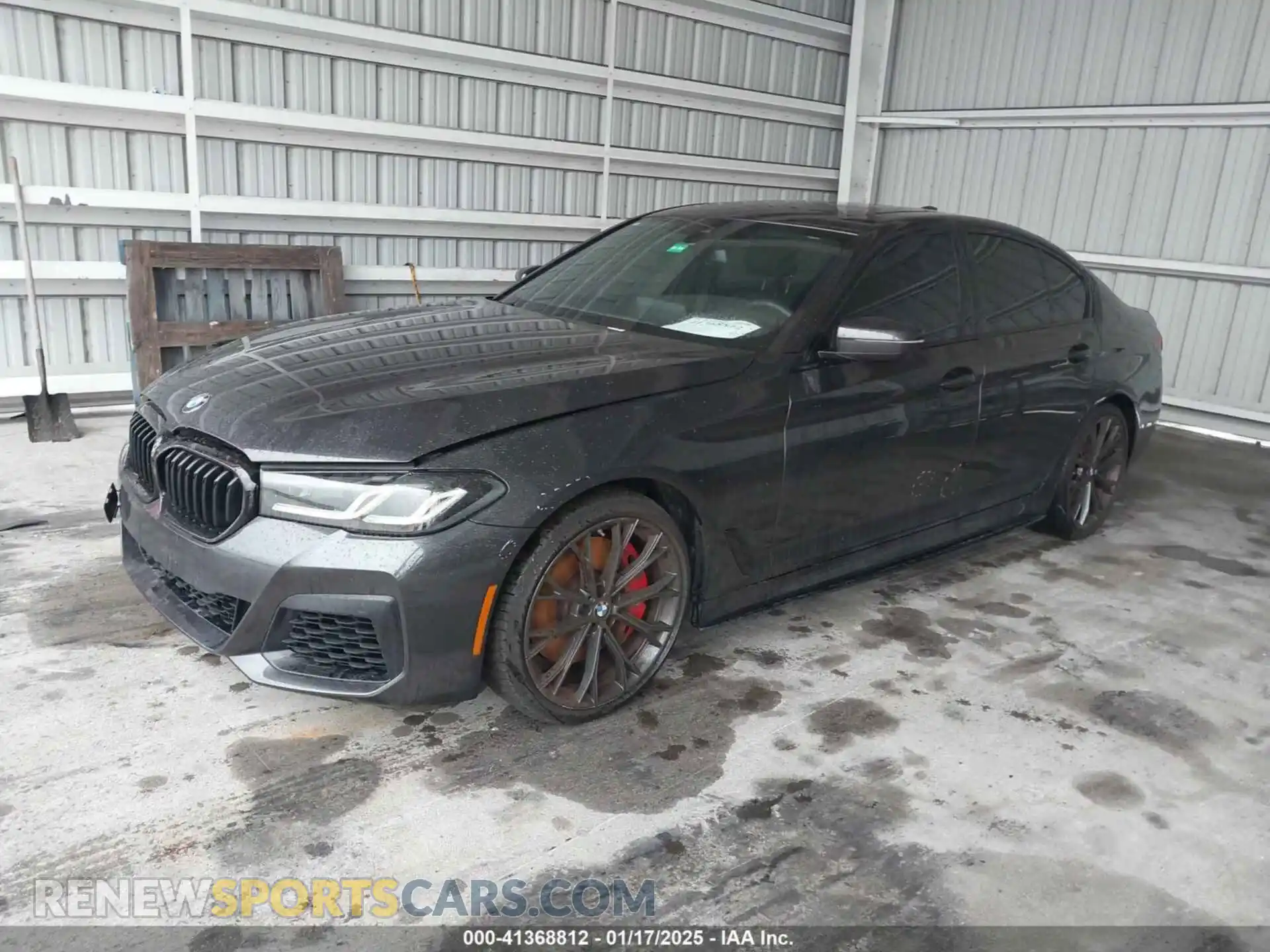 2 Photograph of a damaged car WBA53BJ0XNCJ42401 BMW 540 2022