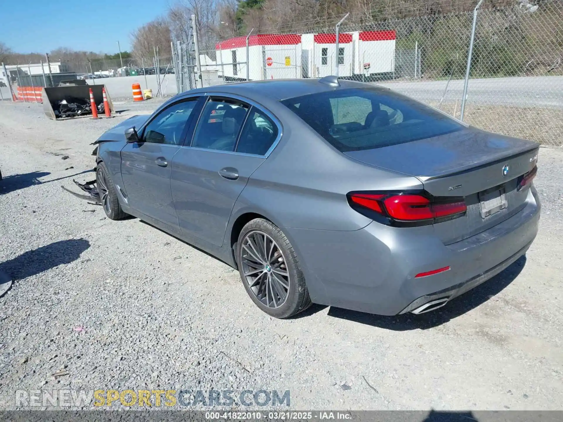 3 fotografías del automóvil dañado WBA73BJ02PWY28314 BMW 540 2023