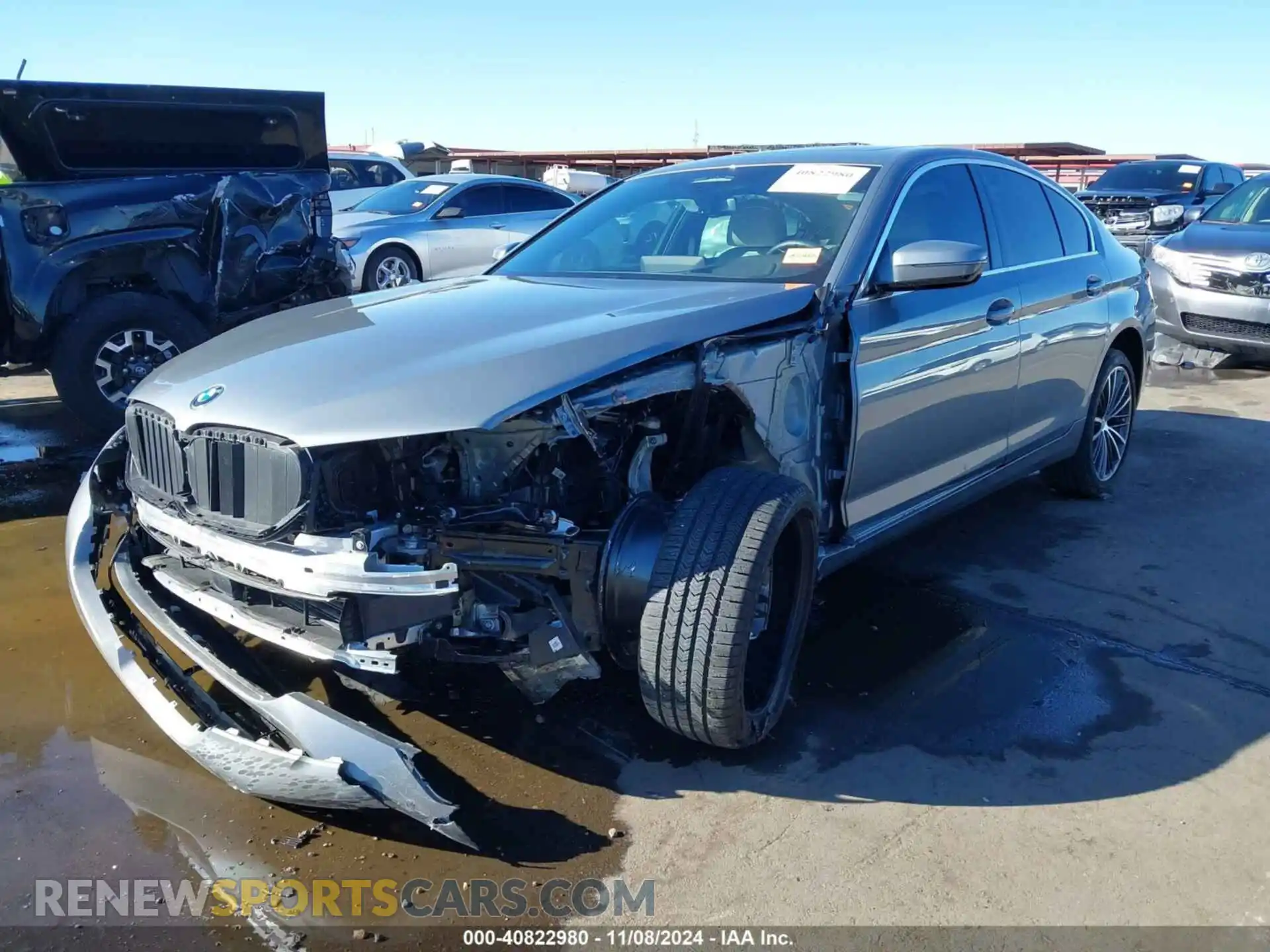 2 Photograph of a damaged car WBA73BJ04PWY22644 BMW 540 2023