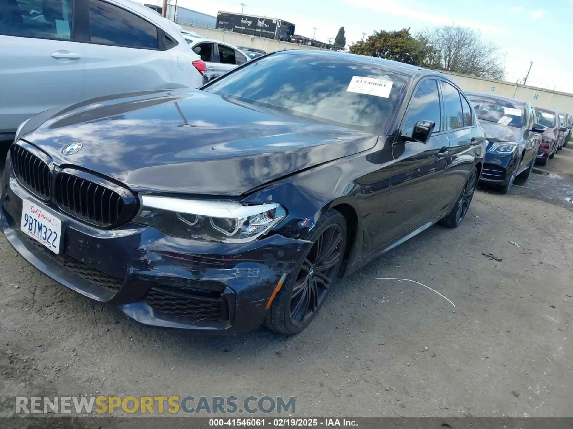 2 Photograph of a damaged car WBAJE5C54KWW13035 BMW 540I 2019
