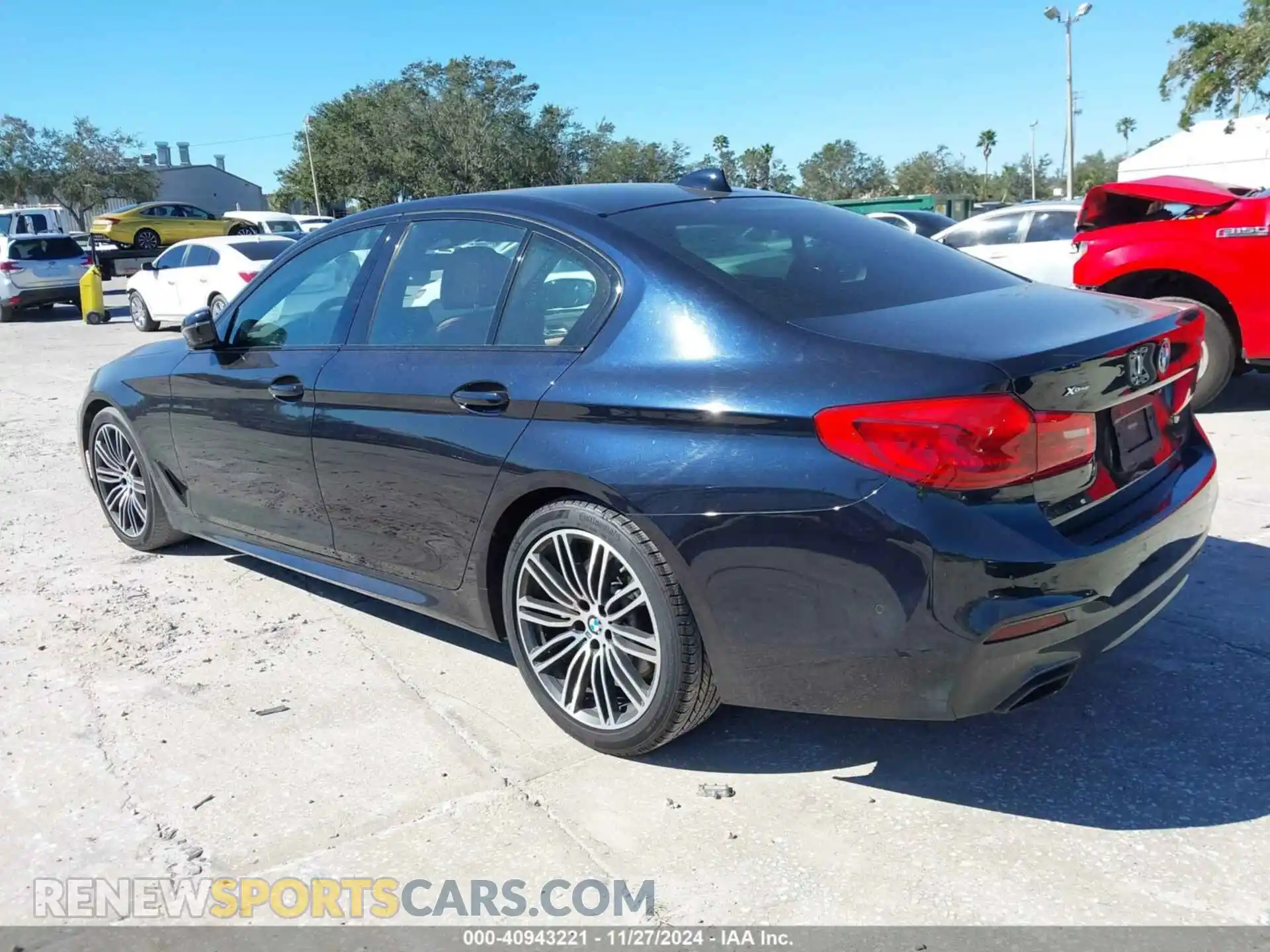 3 Photograph of a damaged car WBAJE7C50KWD55787 BMW 540I 2019