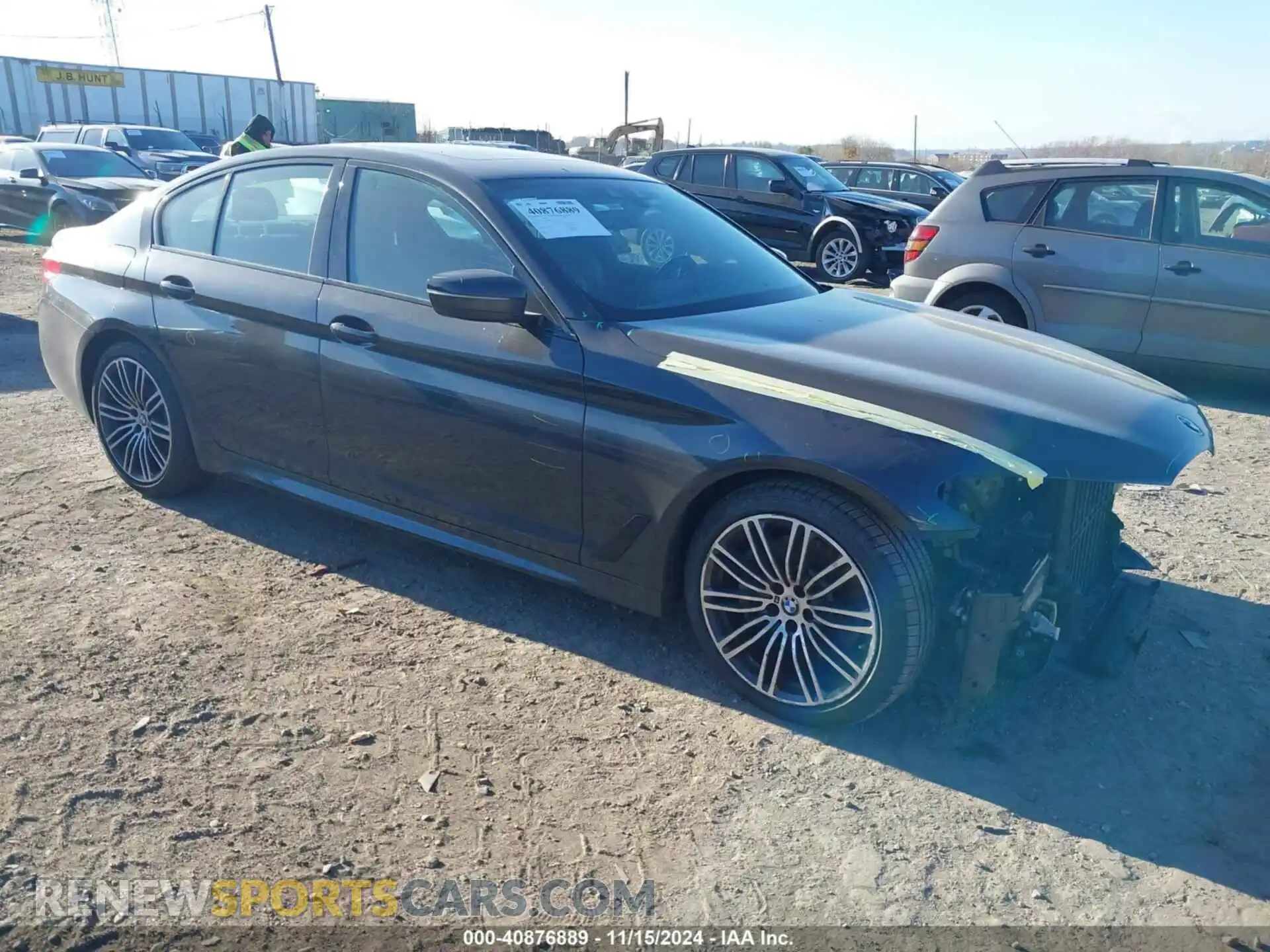 1 Photograph of a damaged car WBAJE7C54KWW20174 BMW 540I 2019
