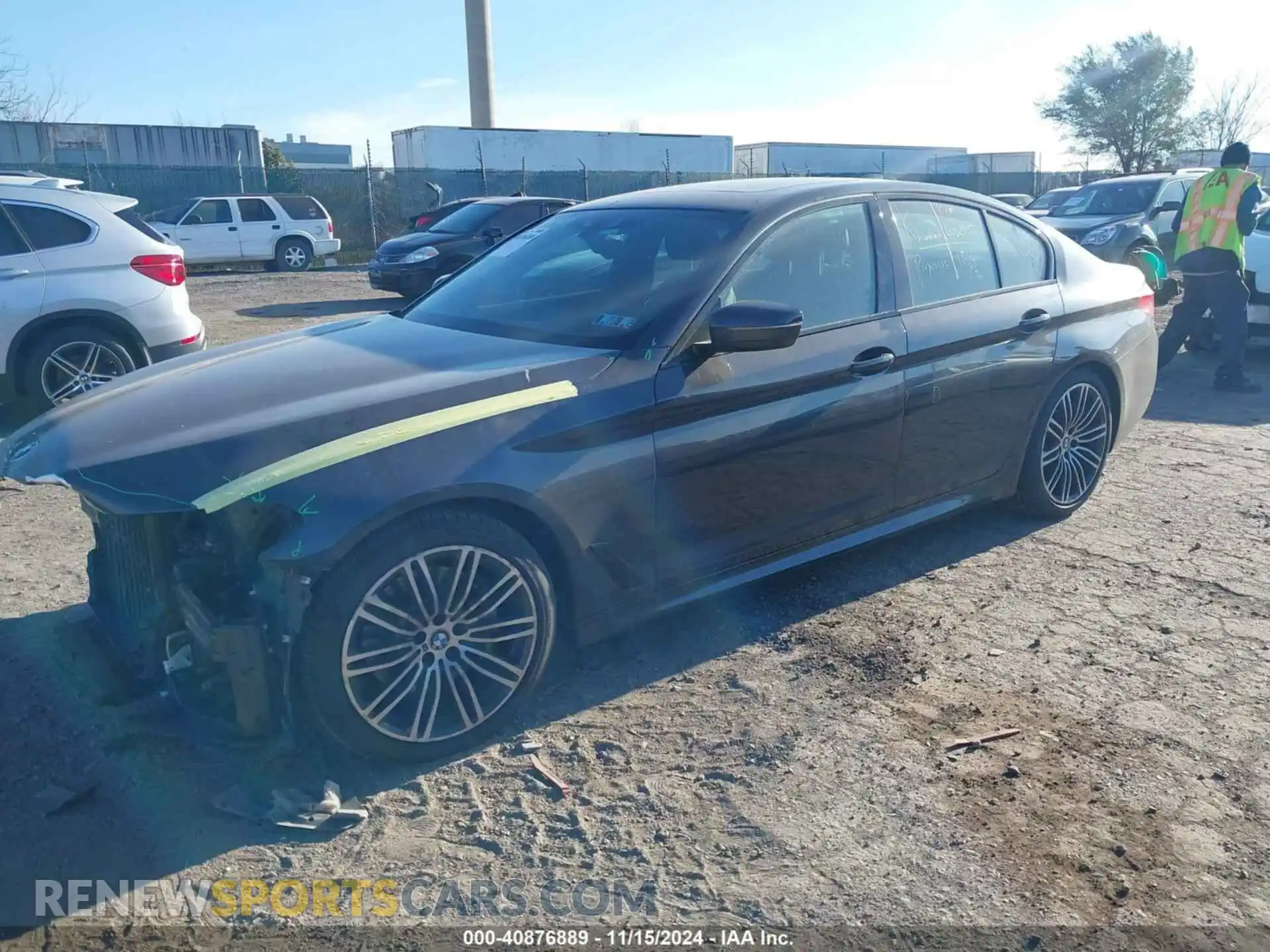 2 Photograph of a damaged car WBAJE7C54KWW20174 BMW 540I 2019