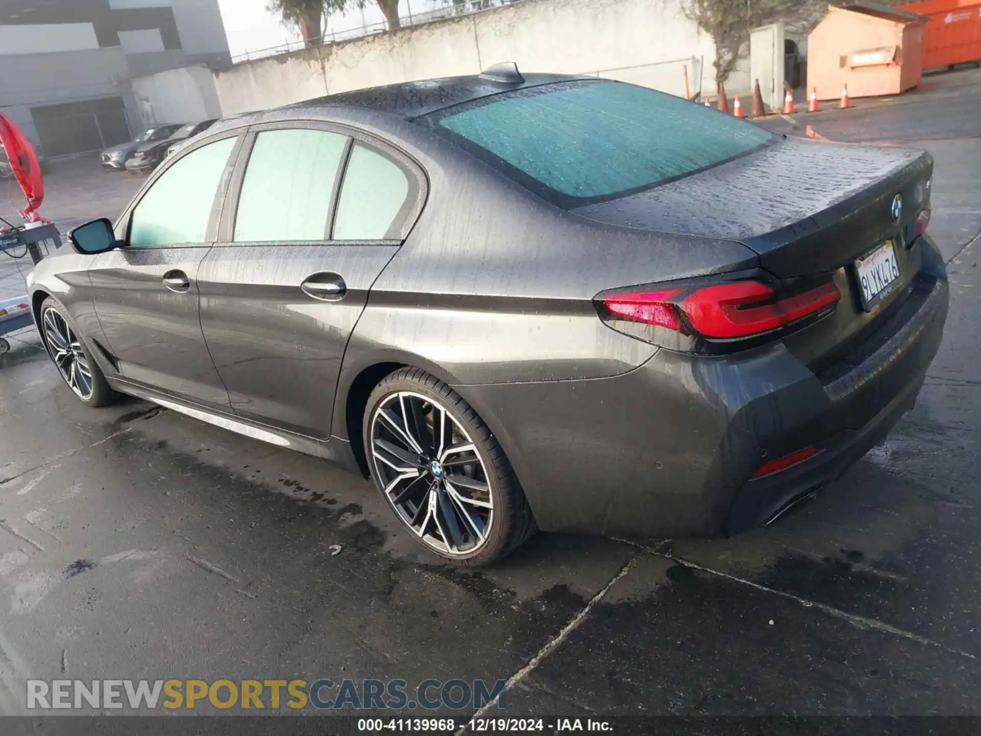 3 Photograph of a damaged car WBA53BJ00MWX01015 BMW 540I 2021