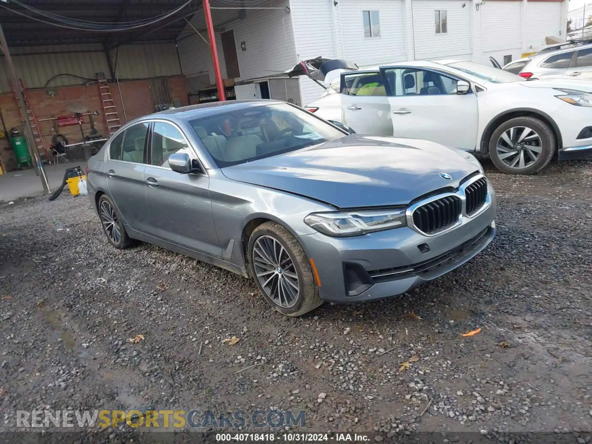 1 Photograph of a damaged car WBA73BJ00MWW90820 BMW 540I 2021