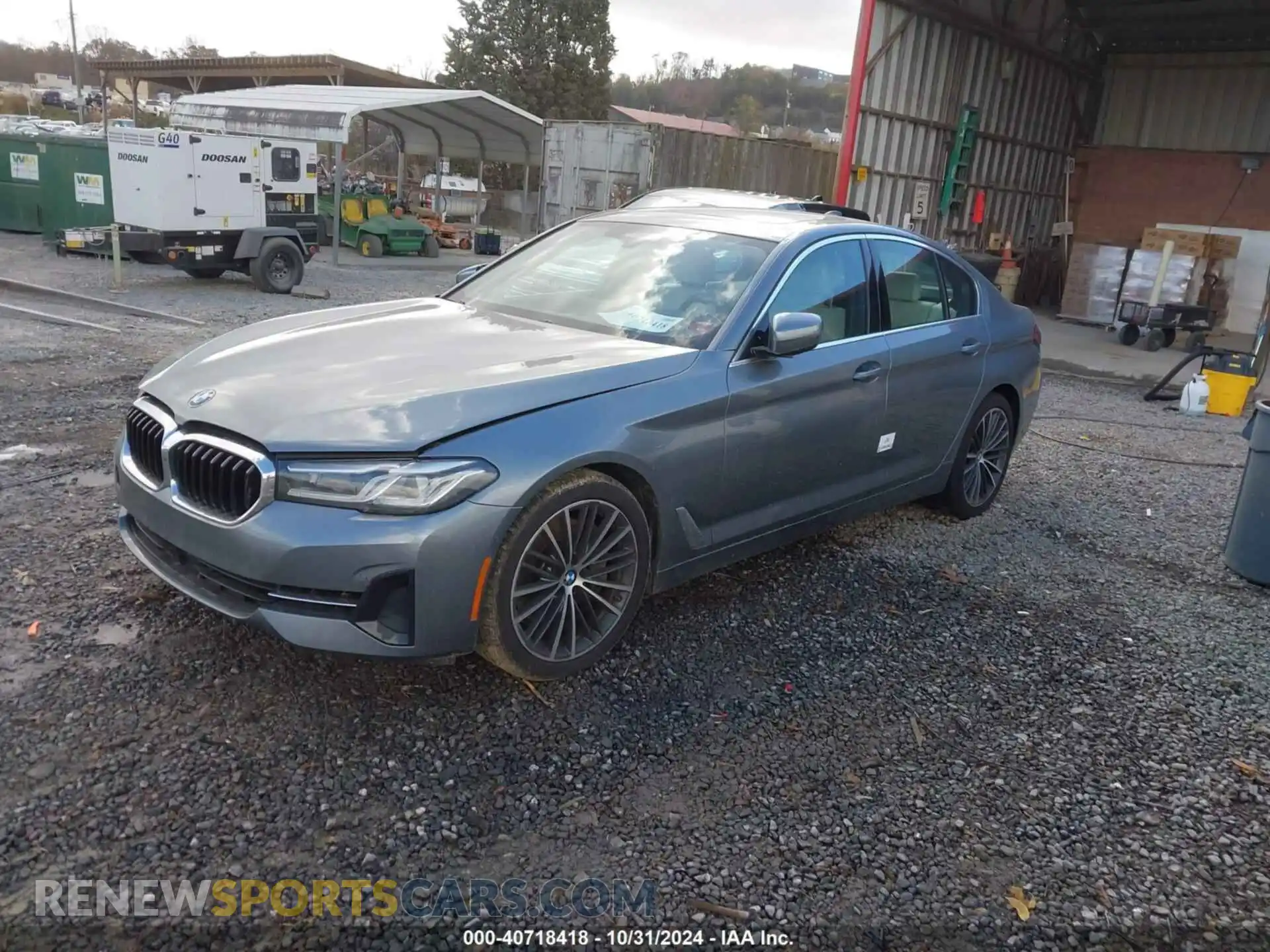 2 Photograph of a damaged car WBA73BJ00MWW90820 BMW 540I 2021