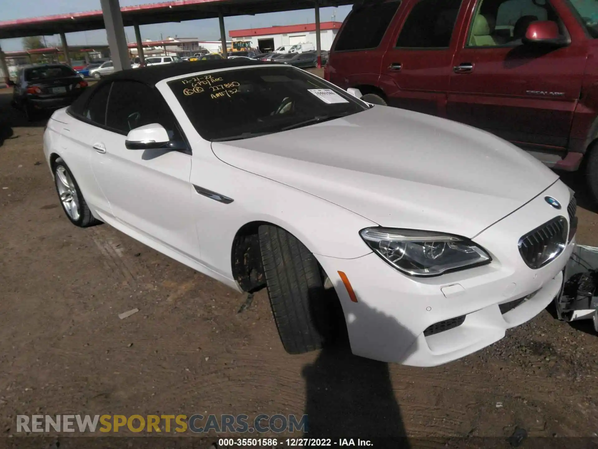 1 fotografías del automóvil dañado WBA6F1C56GGT83009 BMW 6 SERIES 2016