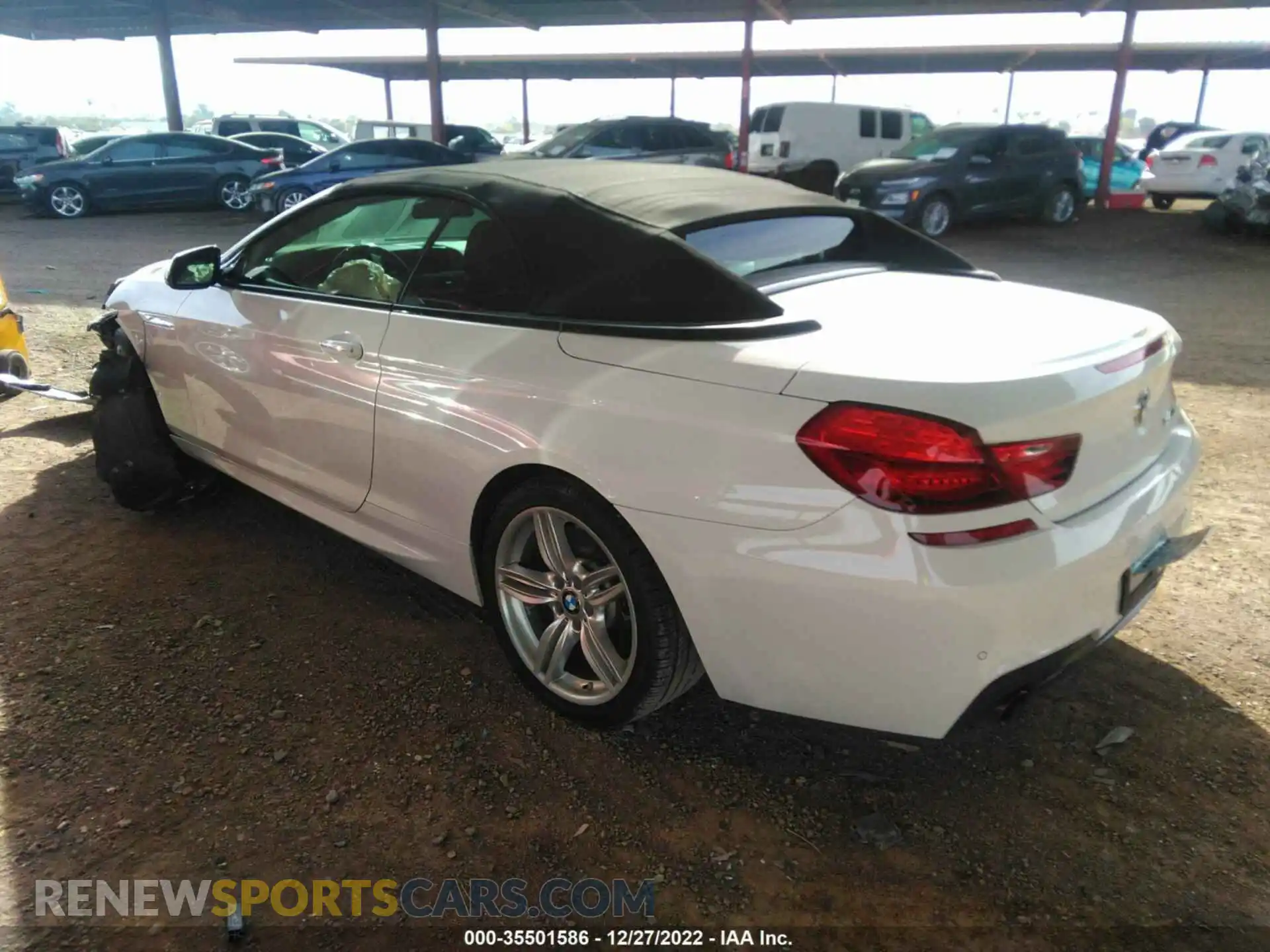 3 fotografías del automóvil dañado WBA6F1C56GGT83009 BMW 6 SERIES 2016