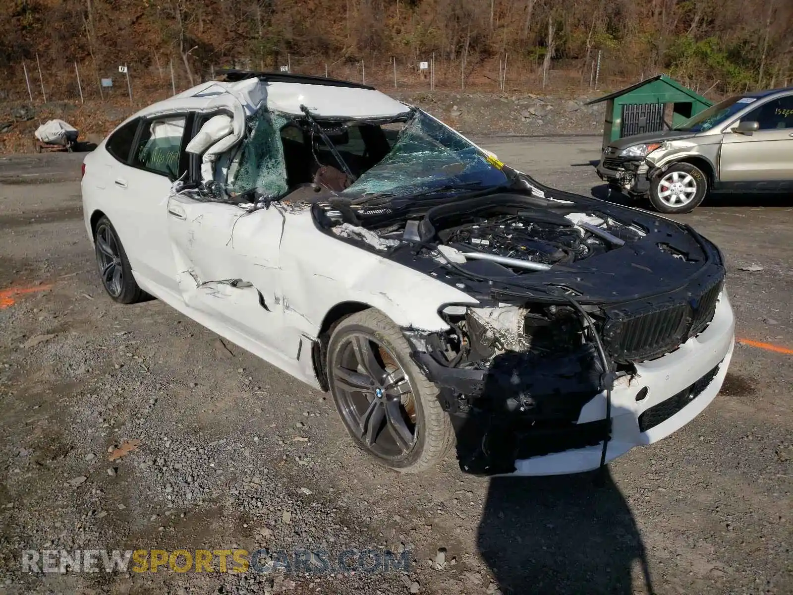 1 Photograph of a damaged car WBAJV6C58JBJ99740 BMW 6 SERIES 2018