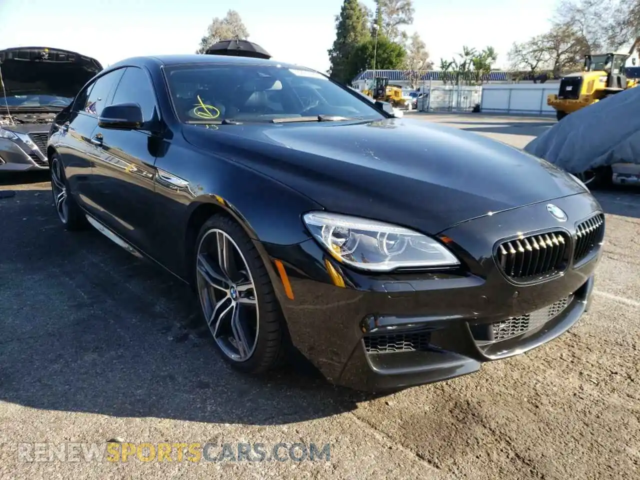 1 Photograph of a damaged car WBA6D4C55KGA01099 BMW 6 SERIES 2019