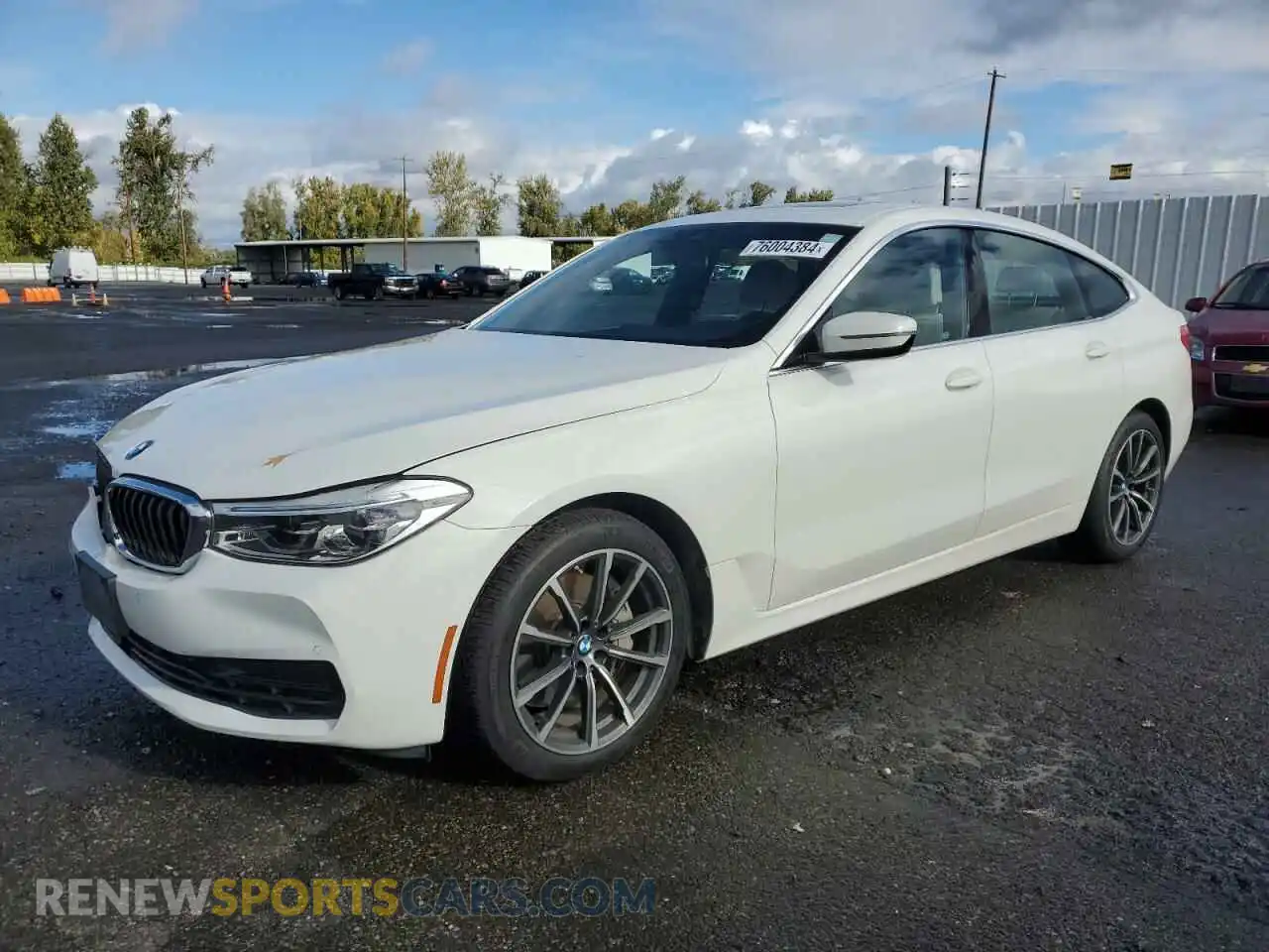 1 Photograph of a damaged car WBAJV6C52KBK08045 BMW 6 SERIES 2019