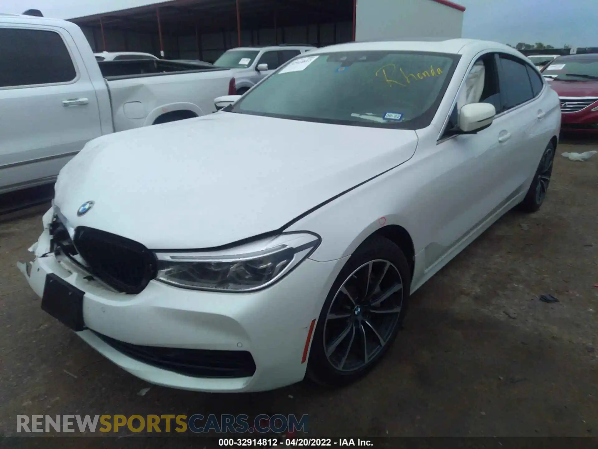2 Photograph of a damaged car WBAJV6C52KBK08899 BMW 6 SERIES 2019