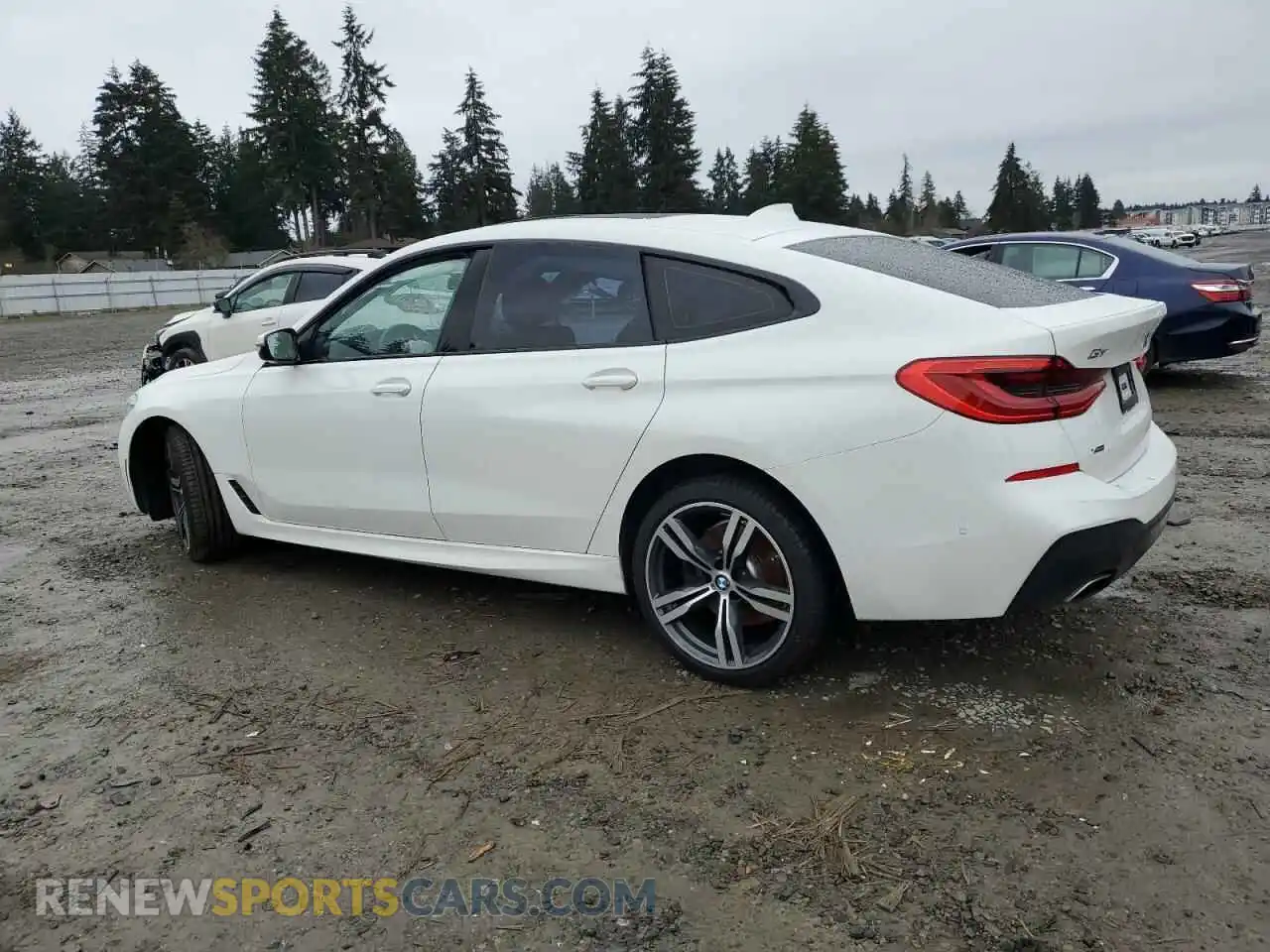 2 Photograph of a damaged car WBAJV6C54KBK08287 BMW 6 SERIES 2019