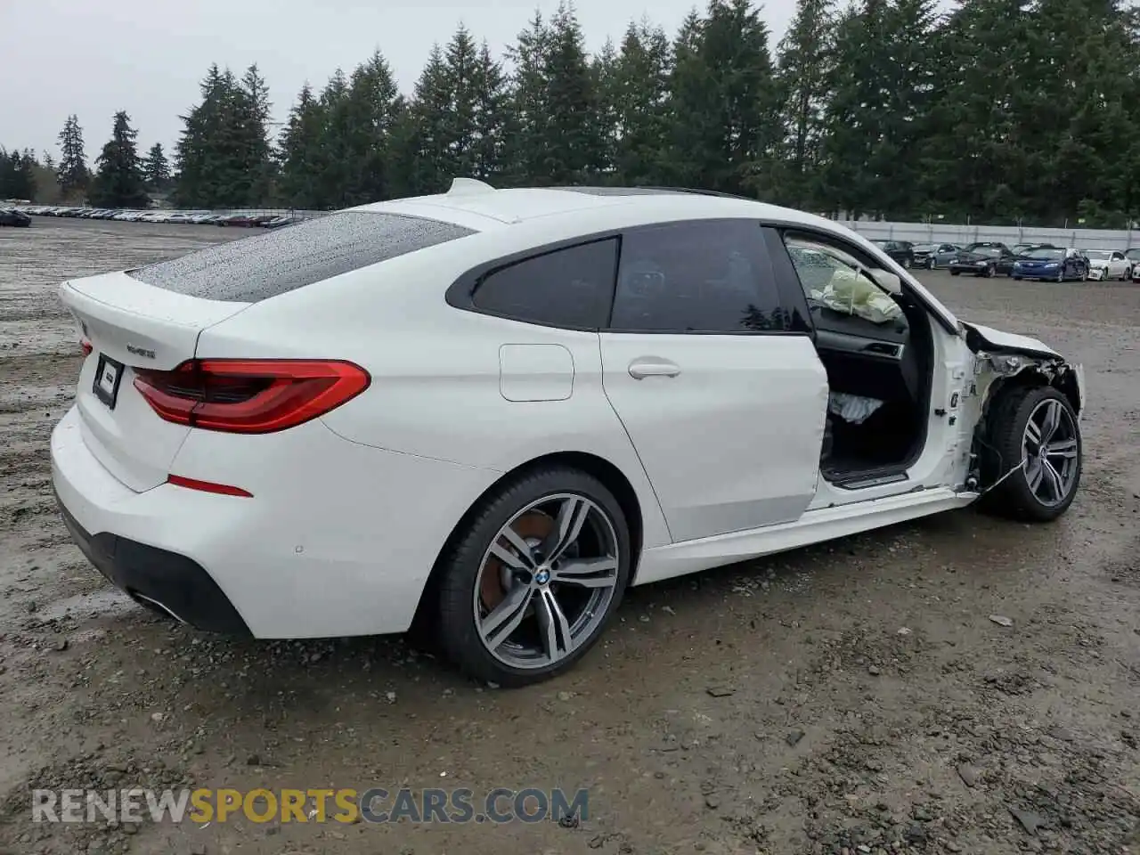 3 Photograph of a damaged car WBAJV6C54KBK08287 BMW 6 SERIES 2019