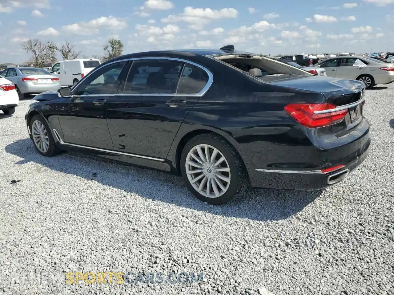 2 Photograph of a damaged car WBA7E2C38KB454843 BMW 7 SERIES 2019