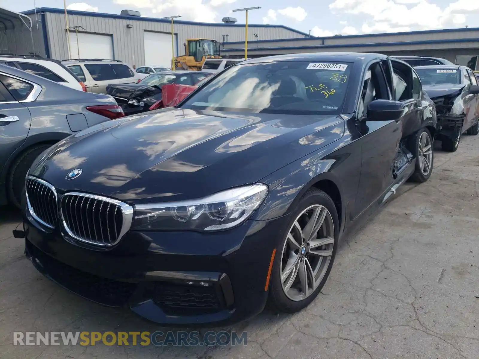 2 Photograph of a damaged car WBA7E2C51KB216477 BMW 7 SERIES 2019