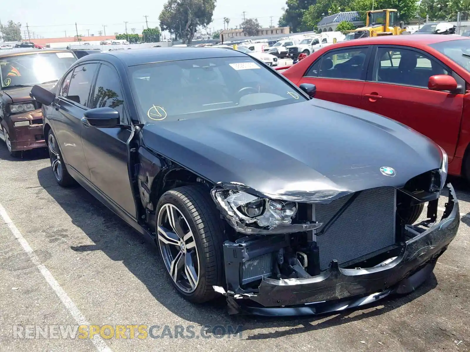 1 Photograph of a damaged car WBA7E2C51KB216799 BMW 7 SERIES 2019