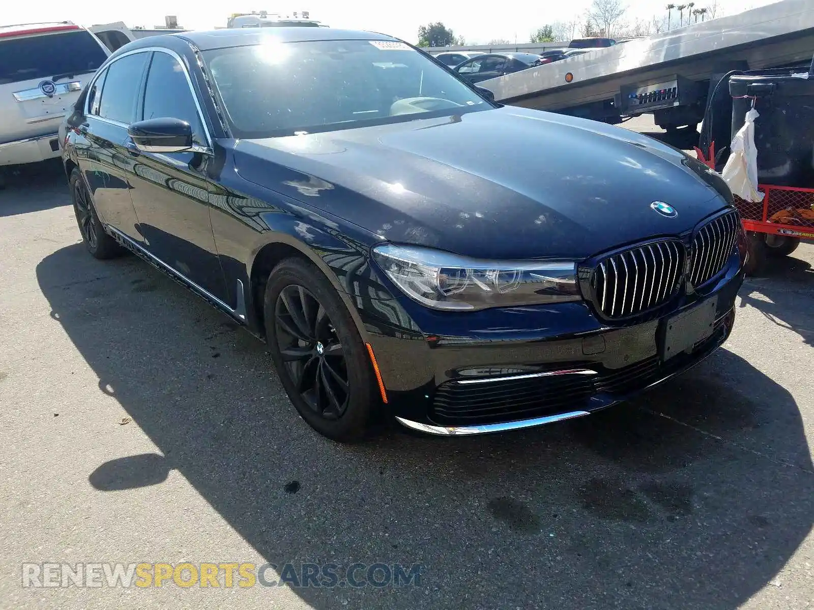 1 Photograph of a damaged car WBA7E2C51KB218231 BMW 7 SERIES 2019