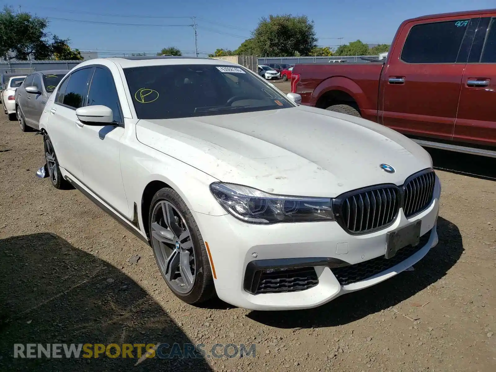 1 Photograph of a damaged car WBA7E2C51KB218634 BMW 7 SERIES 2019