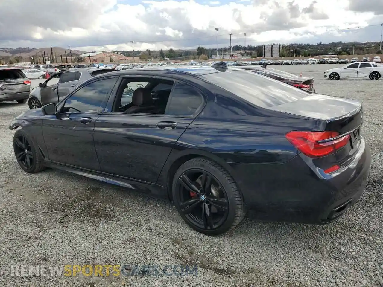 2 Photograph of a damaged car WBA7E2C51KB454264 BMW 7 SERIES 2019