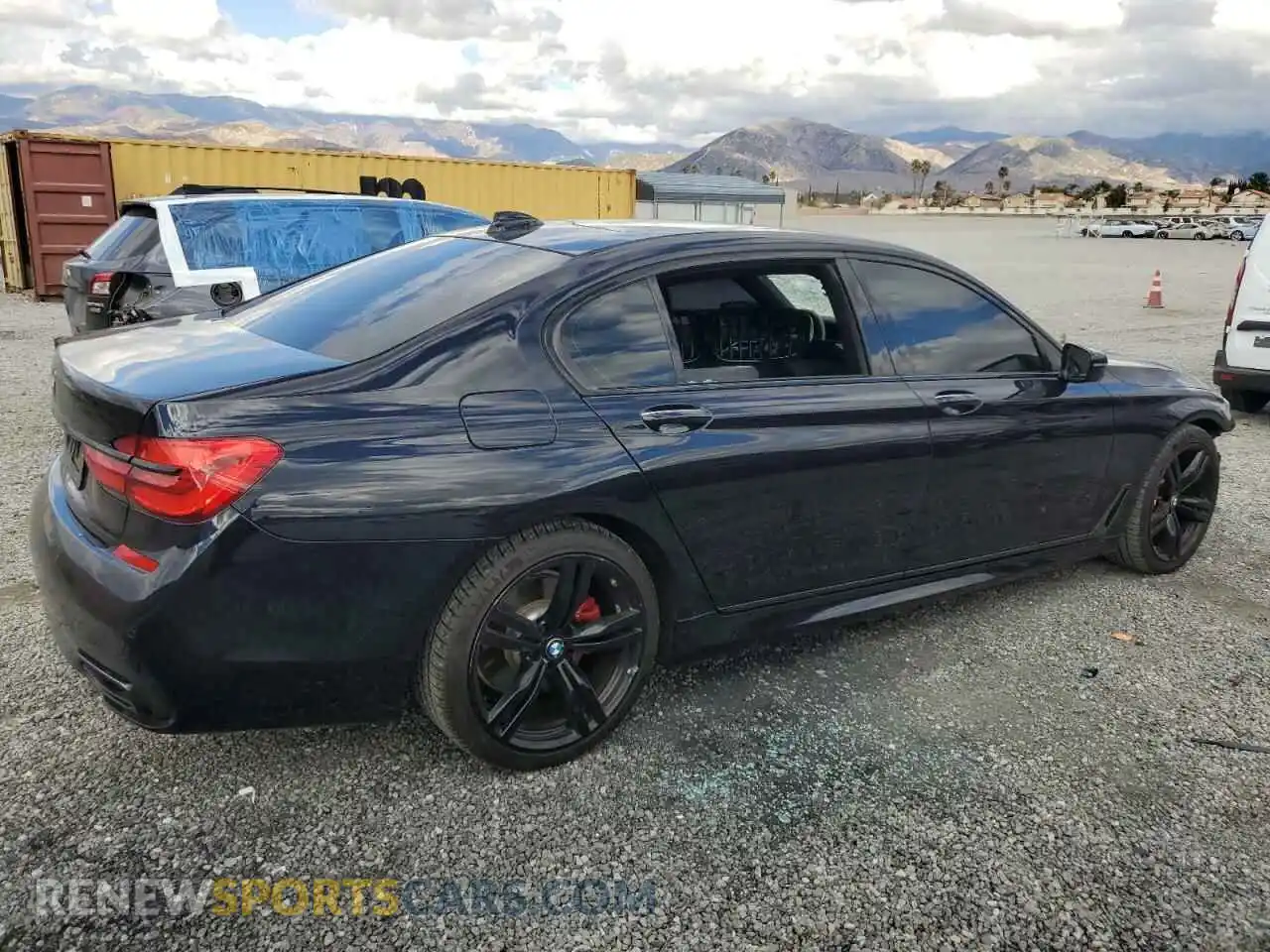 3 Photograph of a damaged car WBA7E2C51KB454264 BMW 7 SERIES 2019