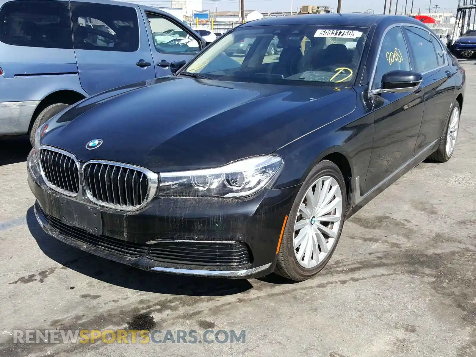 2 Photograph of a damaged car WBA7E2C51KB454698 BMW 7 SERIES 2019
