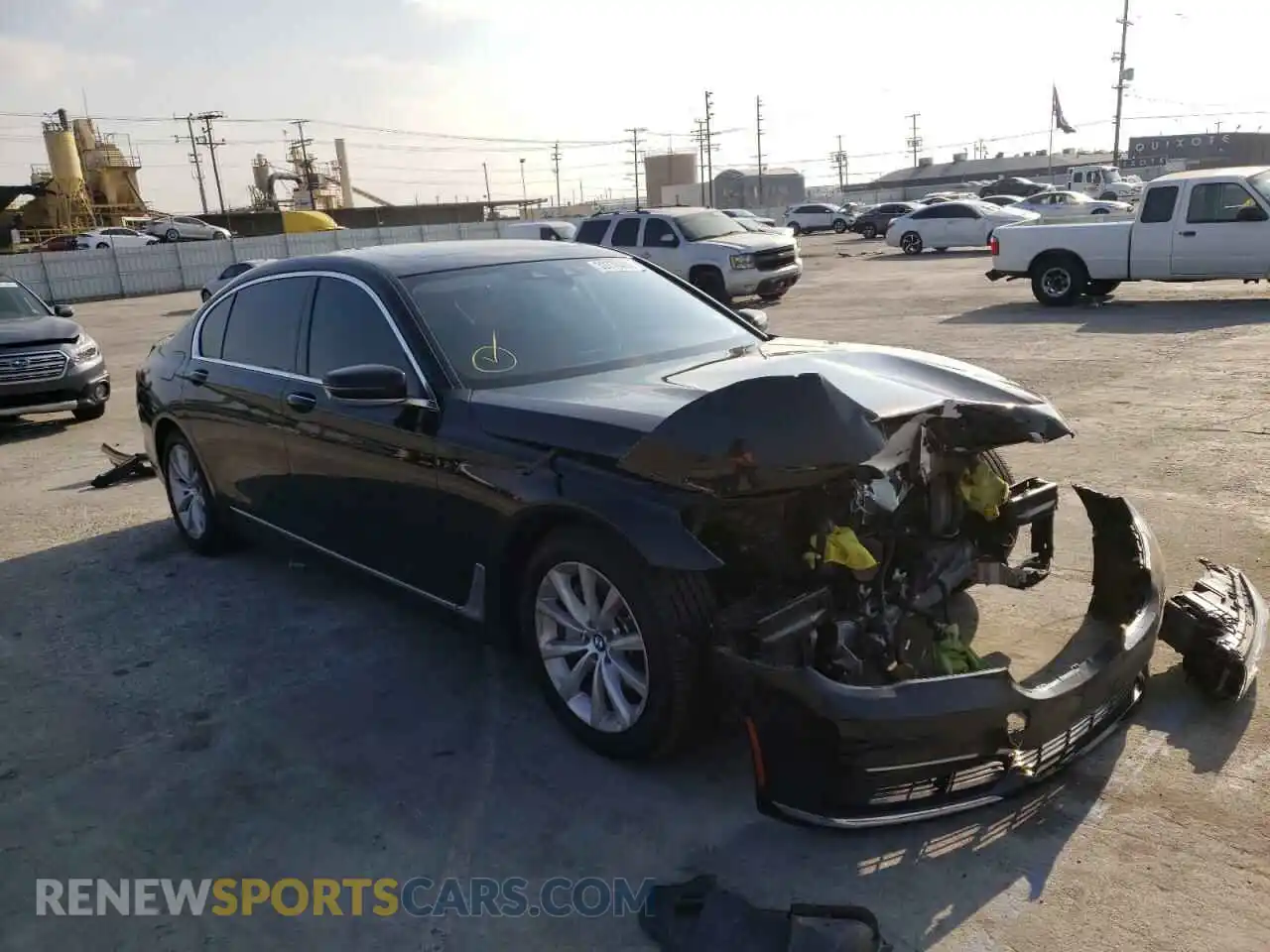1 Photograph of a damaged car WBA7E2C52KB216617 BMW 7 SERIES 2019