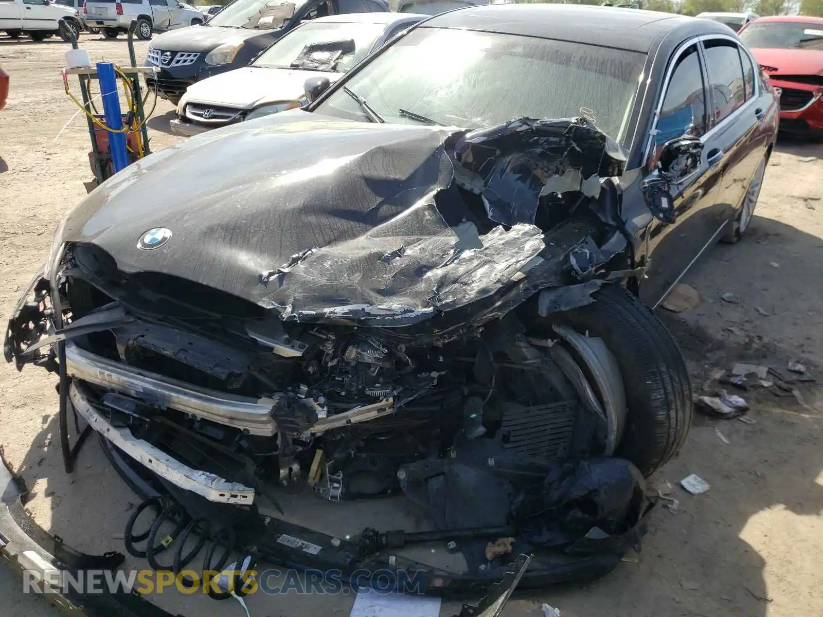 2 Photograph of a damaged car WBA7E2C52KB218139 BMW 7 SERIES 2019