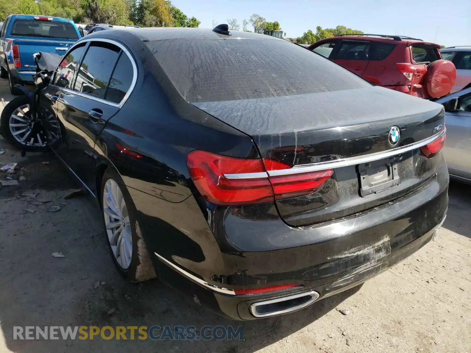 3 Photograph of a damaged car WBA7E2C52KB218139 BMW 7 SERIES 2019