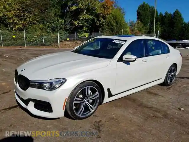 2 Photograph of a damaged car WBA7E2C55KB217230 BMW 7 SERIES 2019