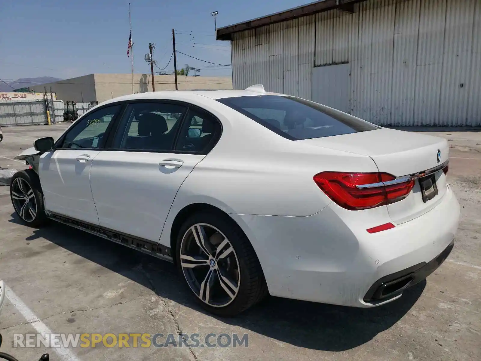 3 Photograph of a damaged car WBA7E2C55KB217552 BMW 7 SERIES 2019