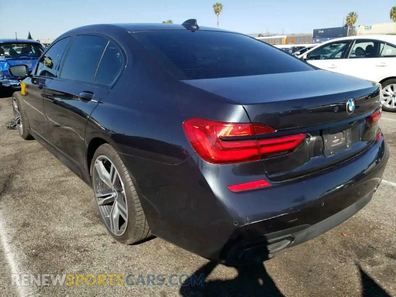 3 Photograph of a damaged car WBA7E2C57KB217424 BMW 7 SERIES 2019
