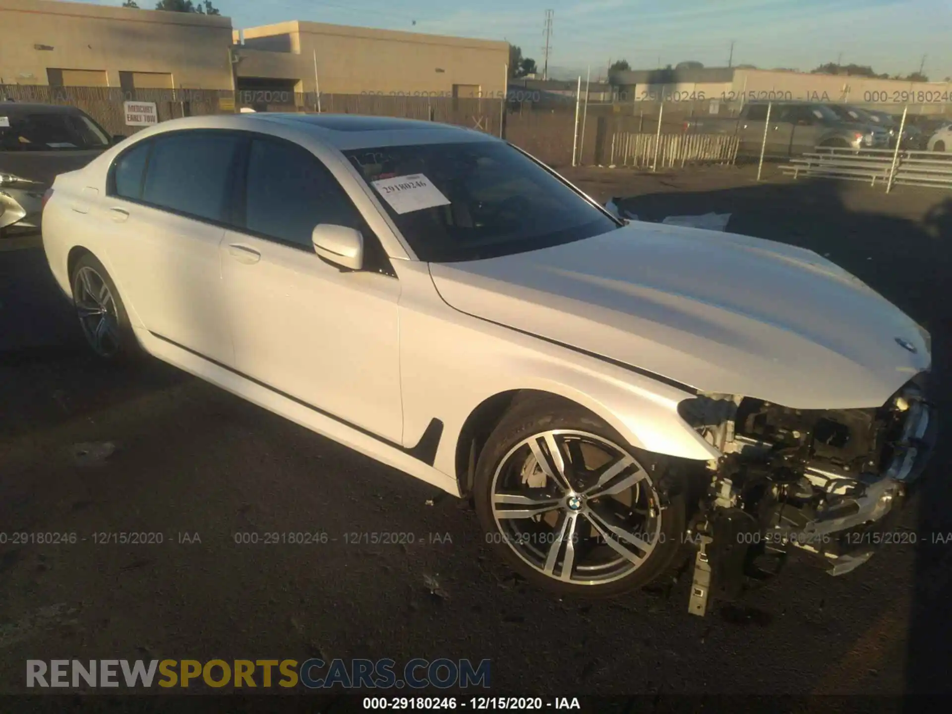 1 Photograph of a damaged car WBA7E2C57KB218265 BMW 7 SERIES 2019