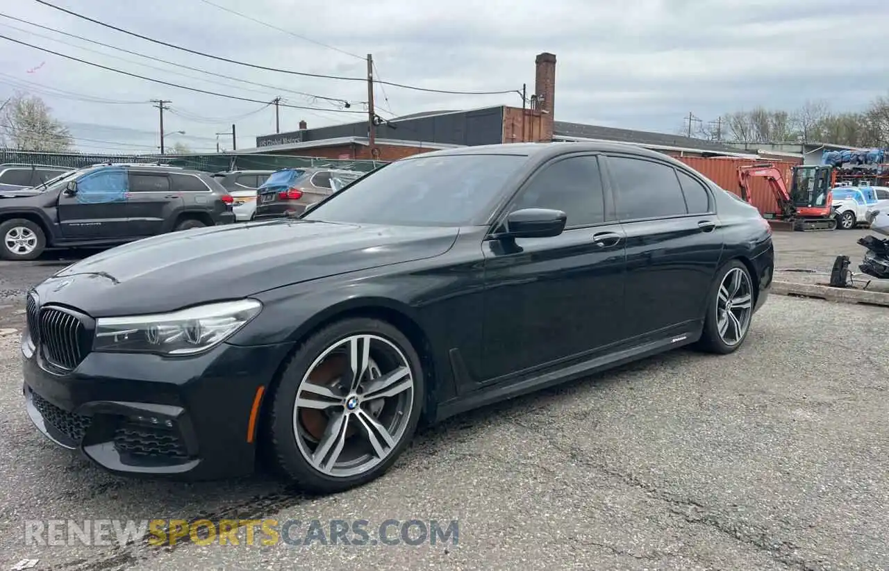 2 Photograph of a damaged car WBA7E2C5XKB217014 BMW 7 SERIES 2019