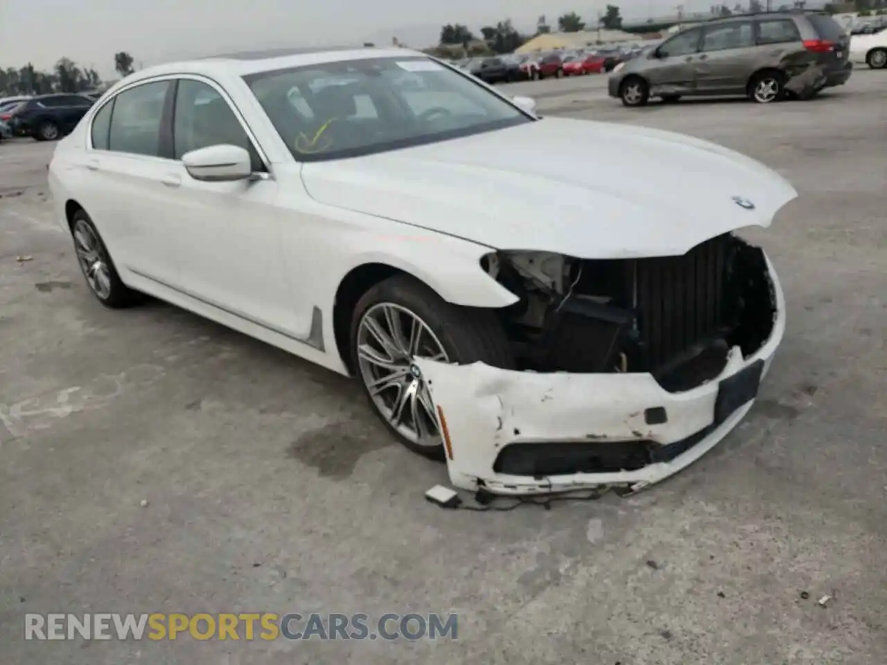 1 Photograph of a damaged car WBA7E2C5XKB454411 BMW 7 SERIES 2019