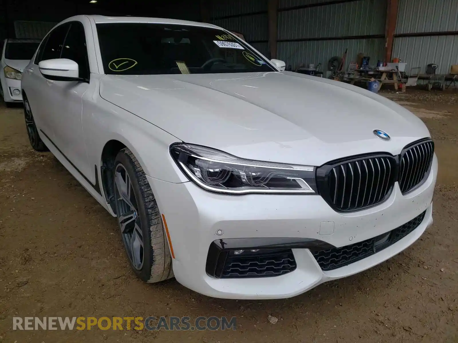 1 Photograph of a damaged car WBA7F0C51KGM24721 BMW 7 SERIES 2019