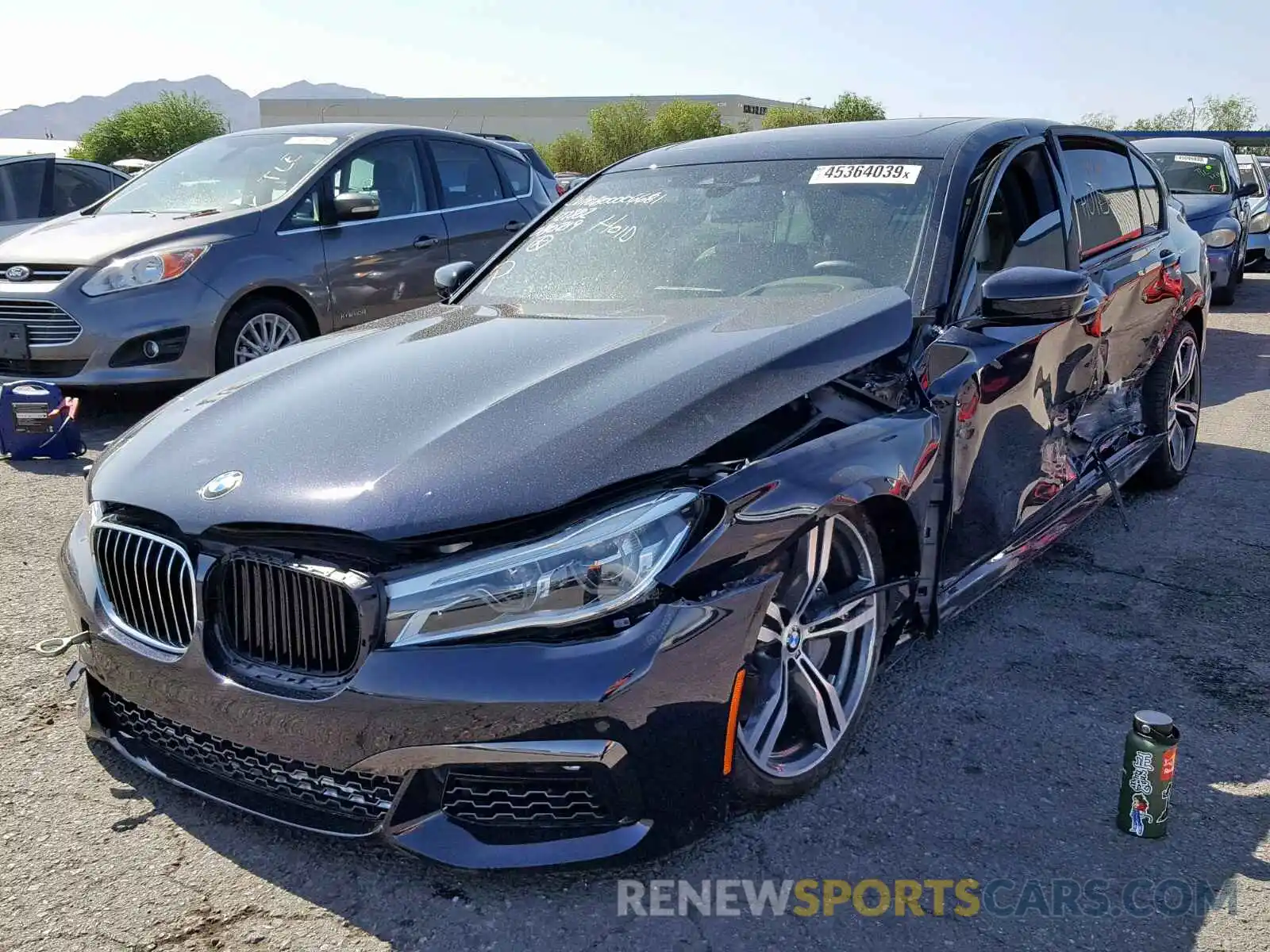 2 Photograph of a damaged car WBA7F0C54KGM25720 BMW 7 SERIES 2019