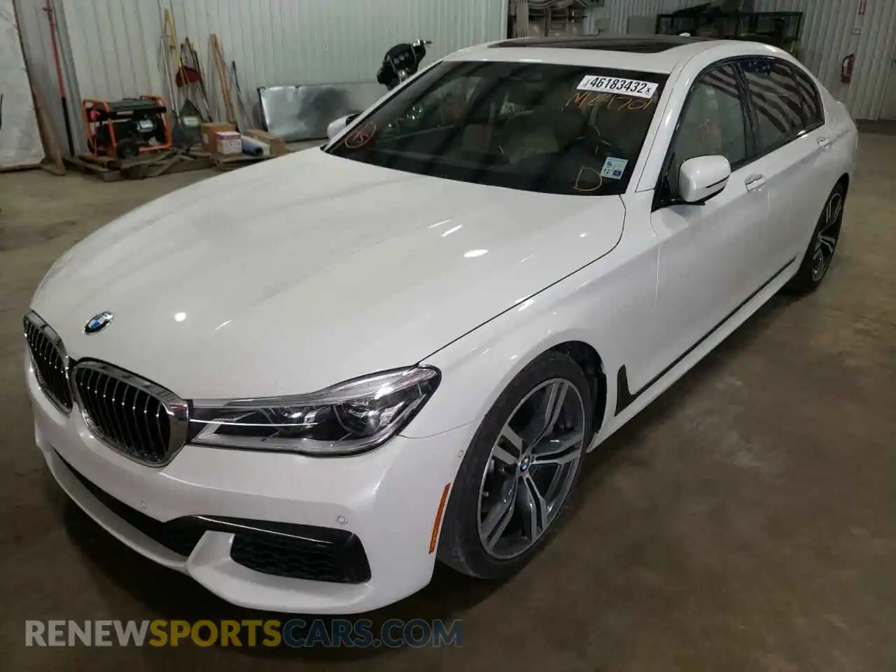 2 Photograph of a damaged car WBA7F0C56KGM24701 BMW 7 SERIES 2019