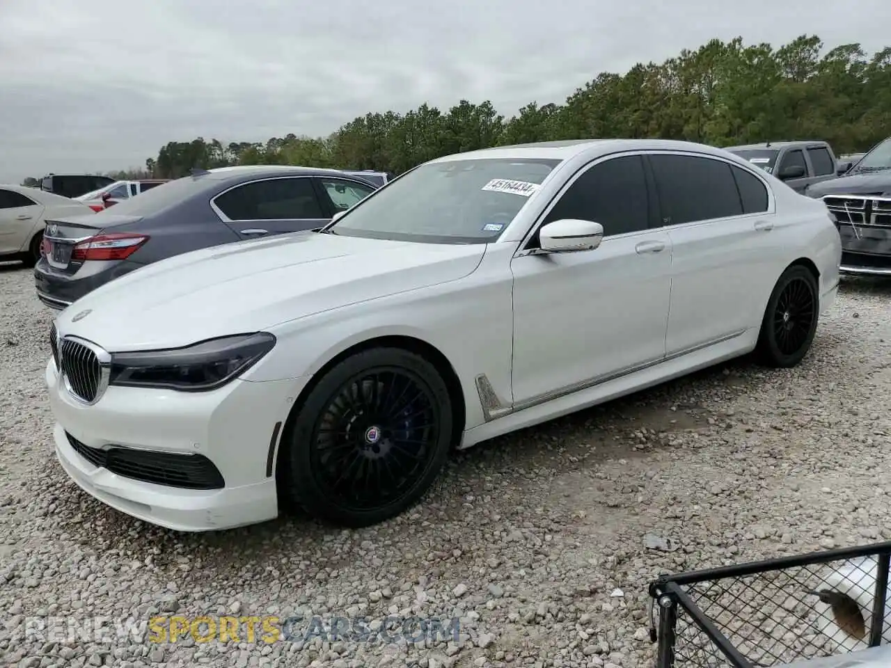 1 Photograph of a damaged car WBA7F2C17KB242401 BMW 7 SERIES 2019